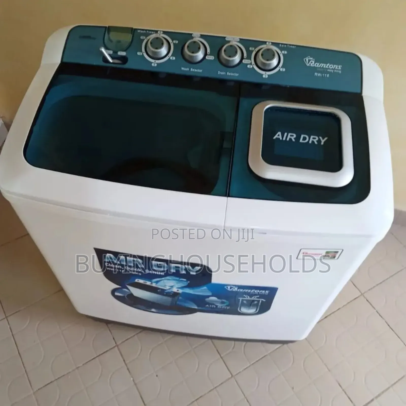 Von 10kg Washing Machine Twin Tub