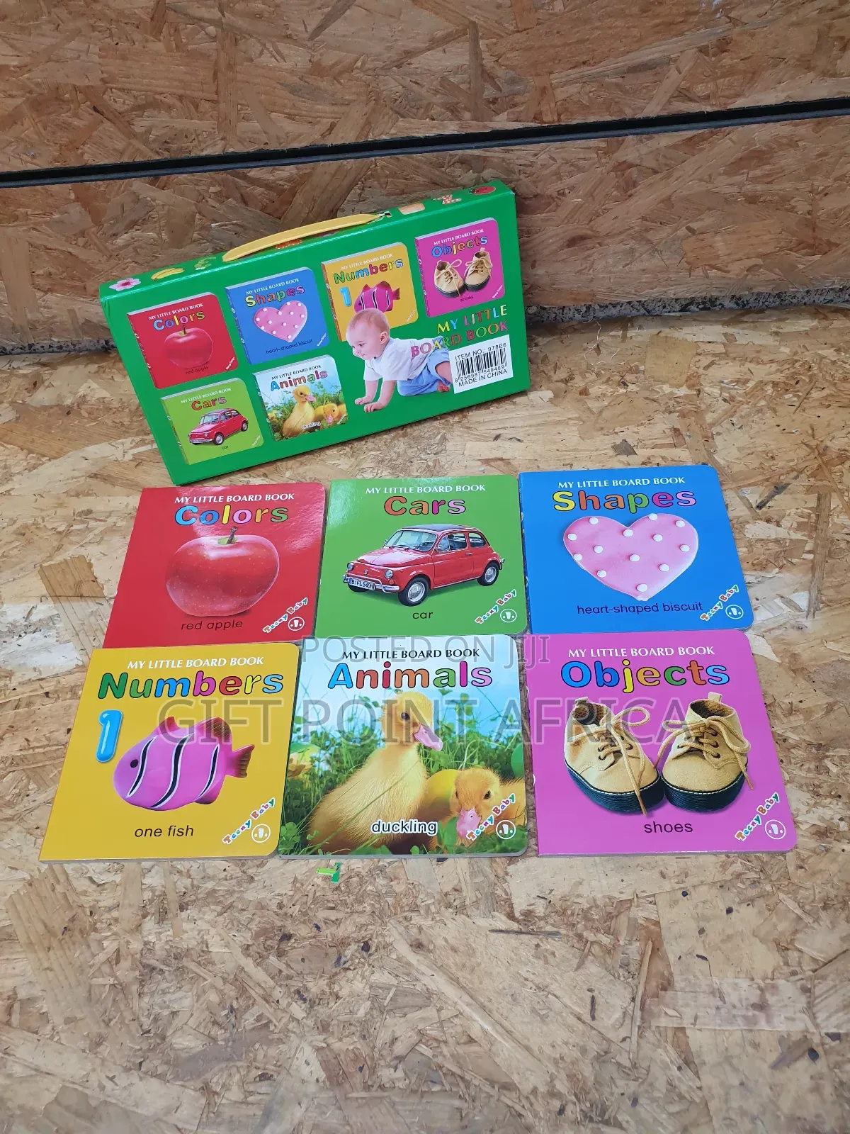 My Little Board Books Consists of 6 Hard Cover Books