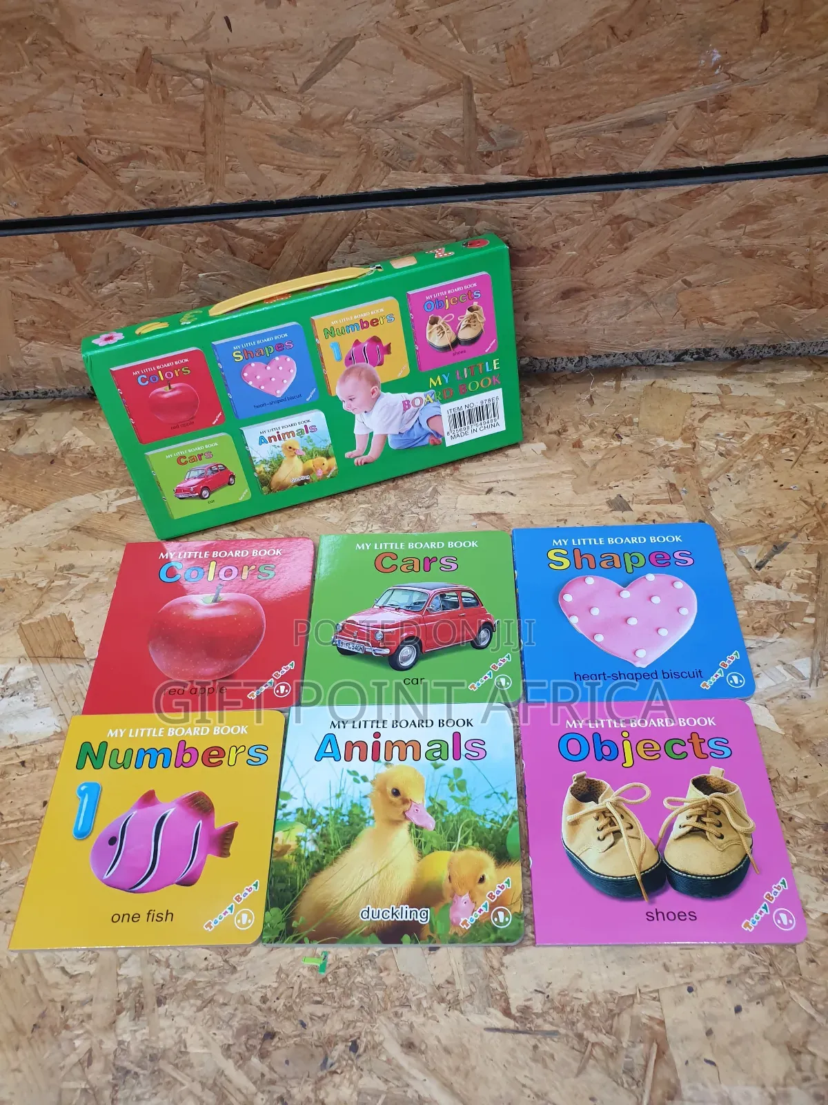 My Little Board Books Consists of 6 Hard Cover Books