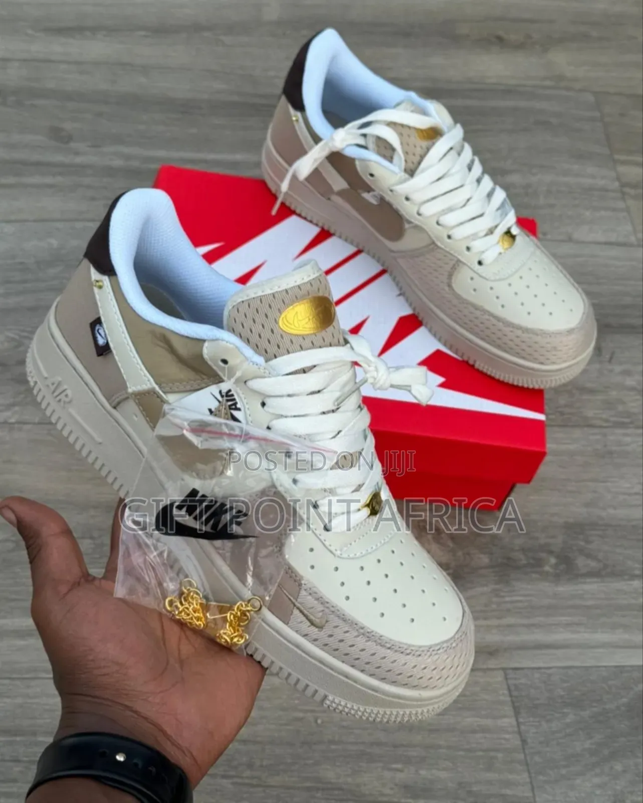Nola Airforce Tanbling
1st Leather Unisex Sneakers