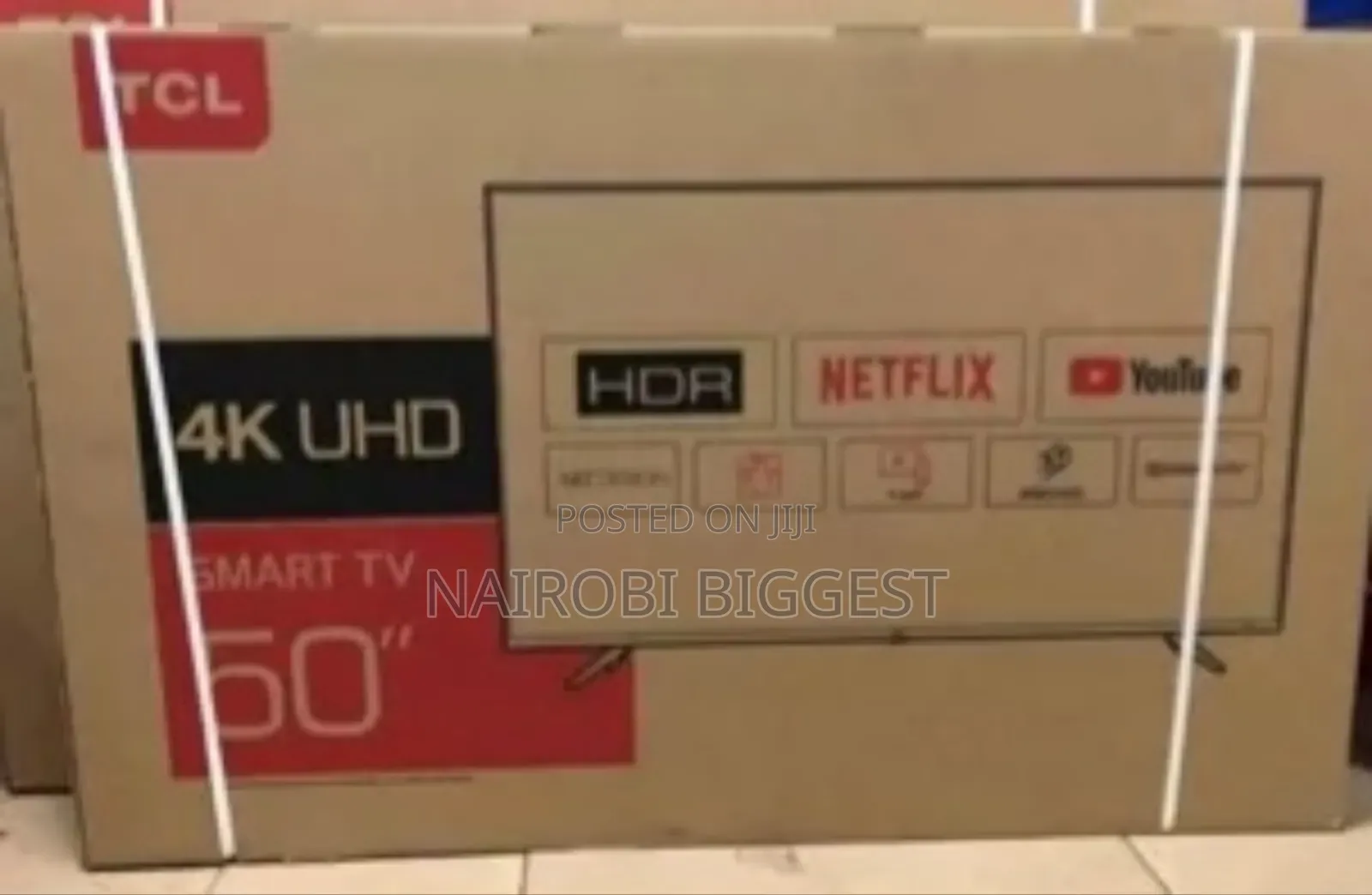 Tcl 50" Inches 4k Uhd Frameless Television