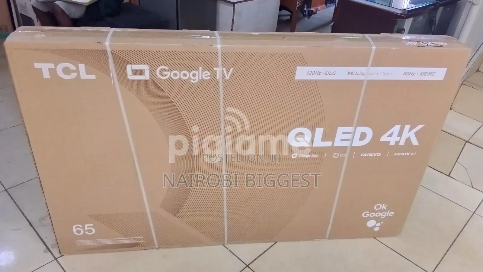 Tcl 75" Frameless 4khdrt Google Tv