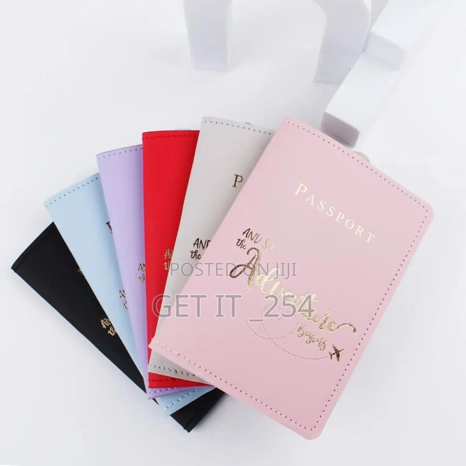 *High Quality Trendy PU Leather Passport Cover/Holder*