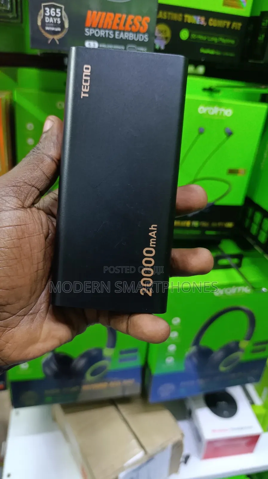 Tecno Omni-Tank Power Bank 20000mah