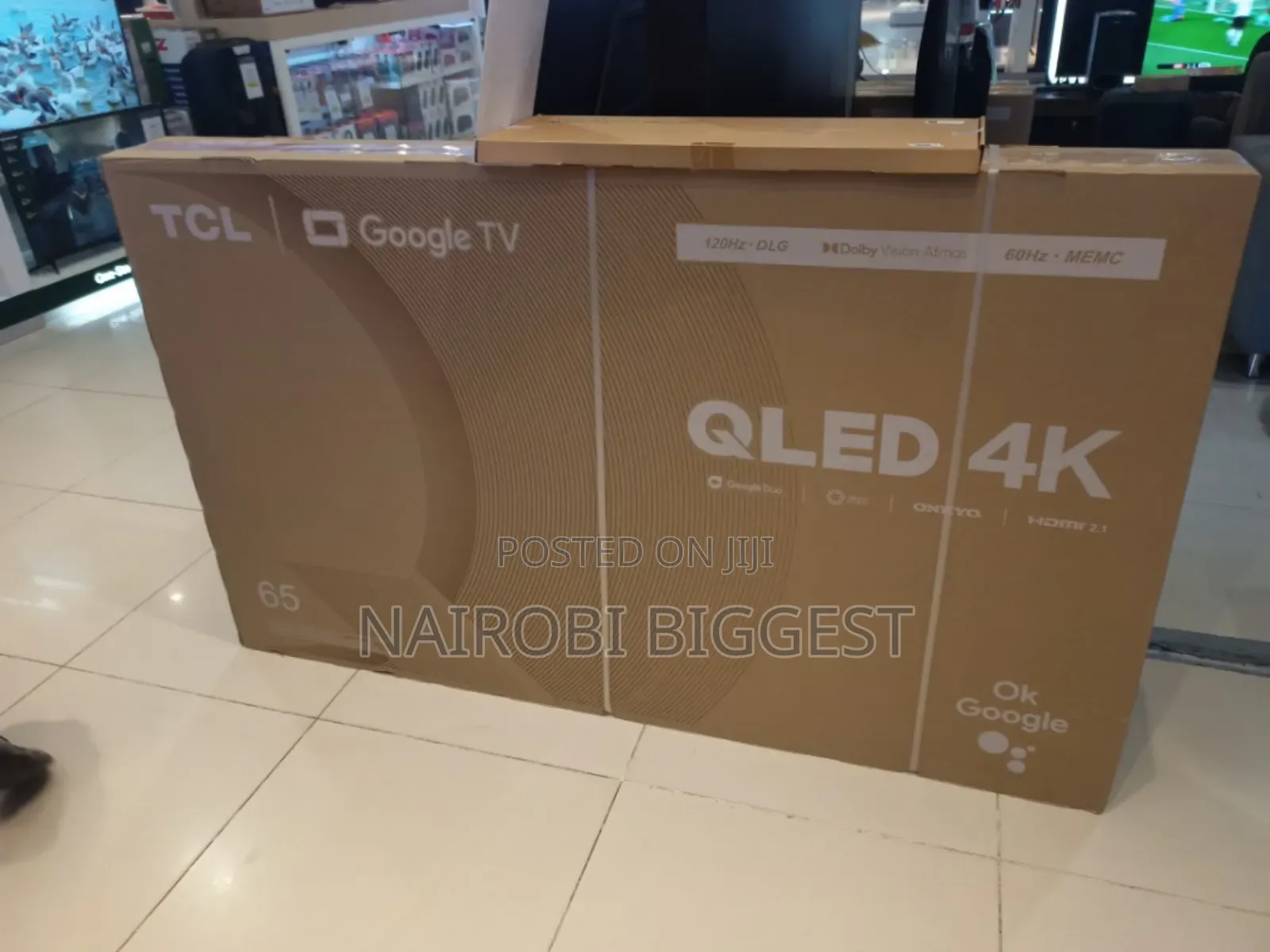 Tcl 65" Qled Frameless Best Television