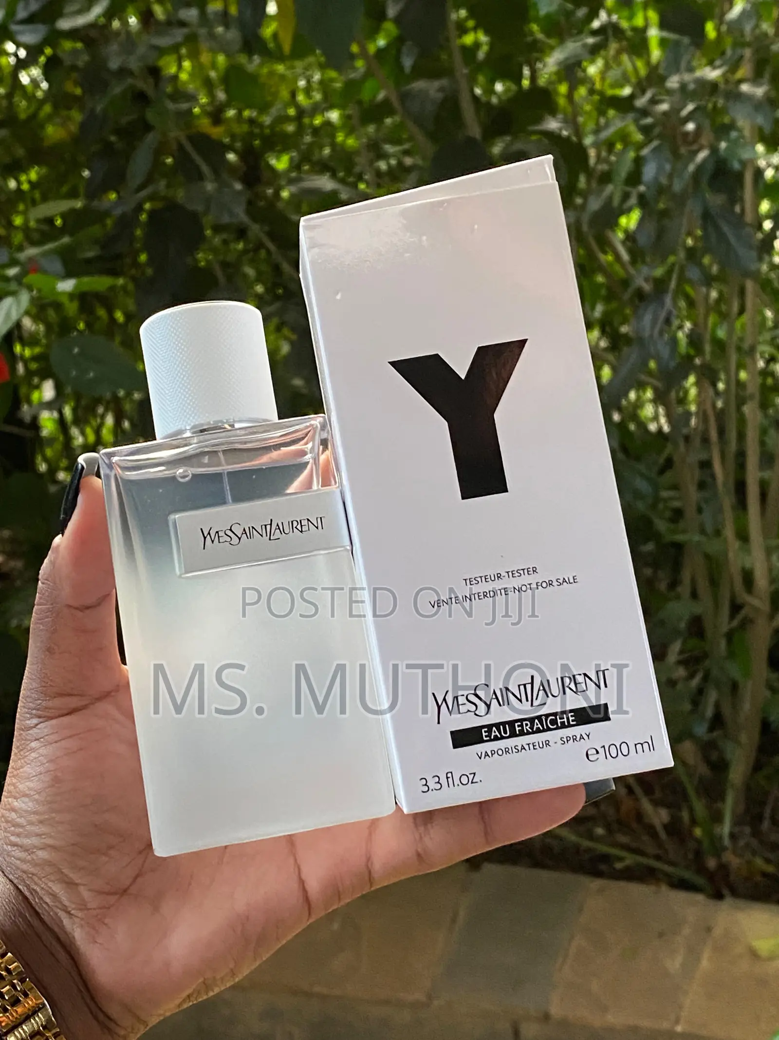 Yves Saint Laurent Y Eau Fraiche 3.4 Fl Oz for Men