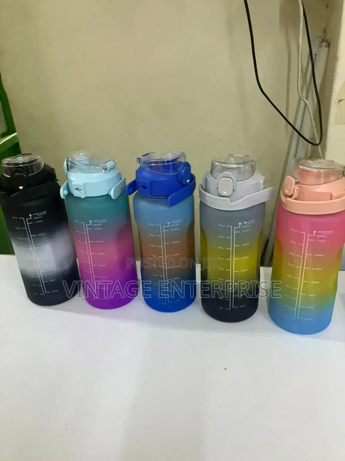 3in1 Motivational Water Bottle