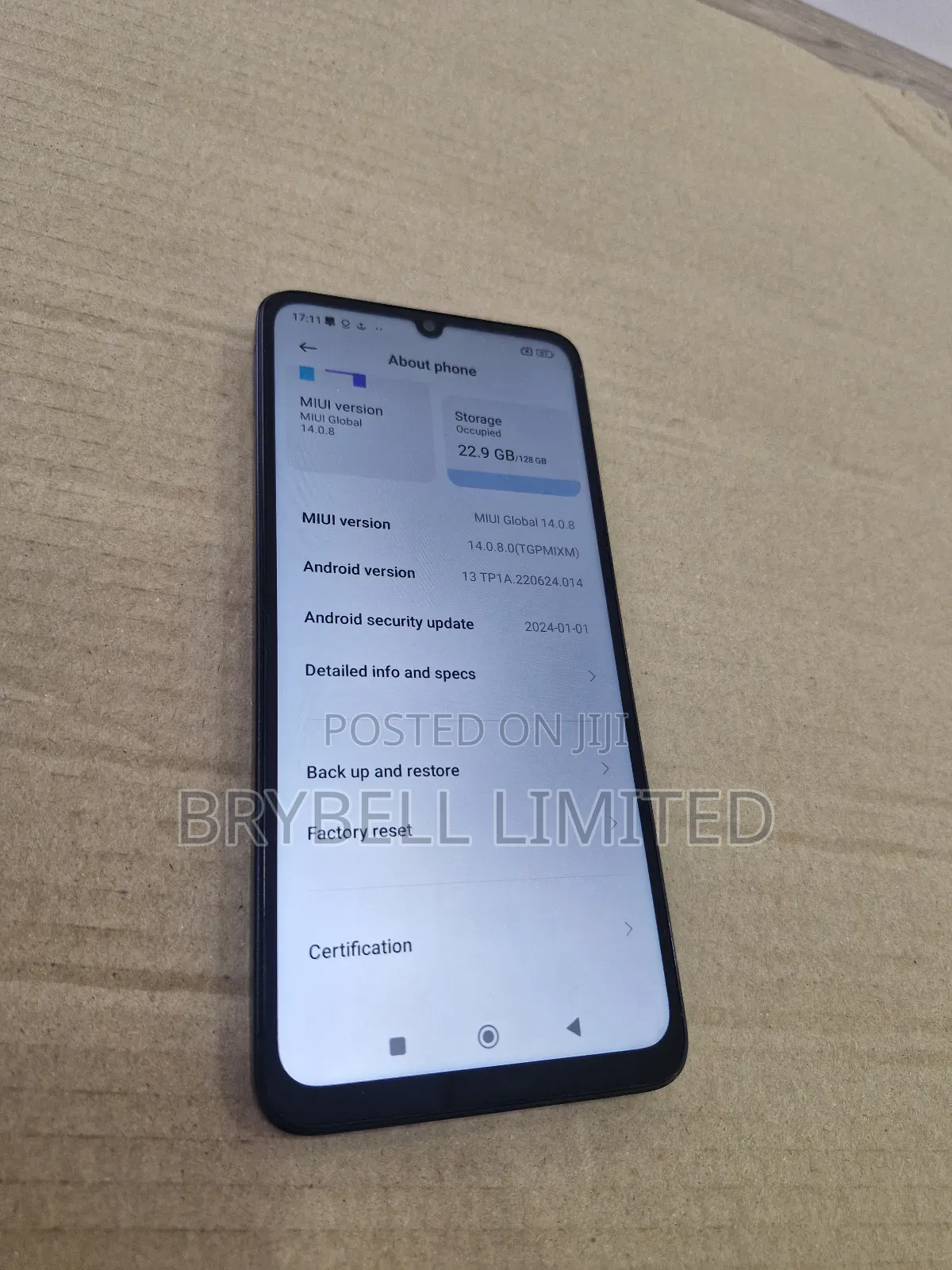 Xiaomi Redmi 13C 128 GB Black