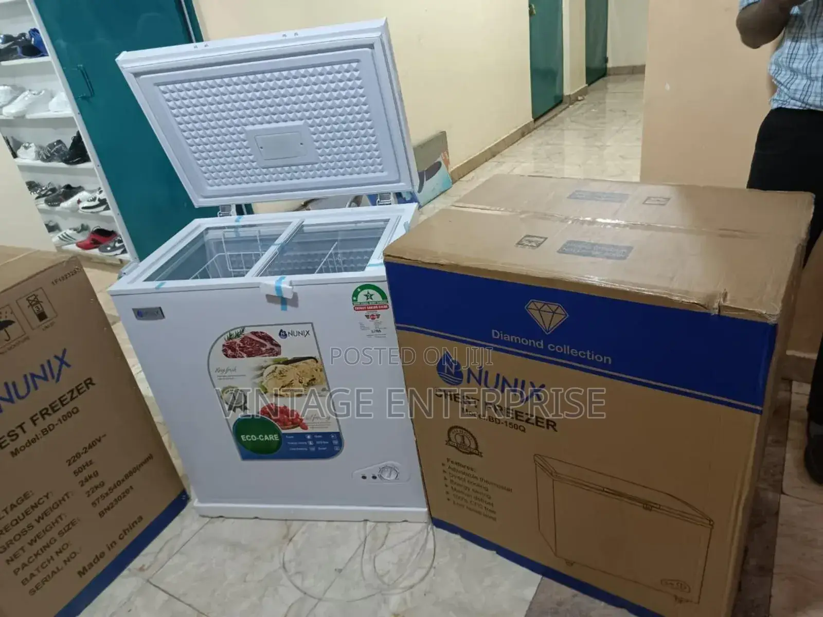 150 Litres Nunix Freezer