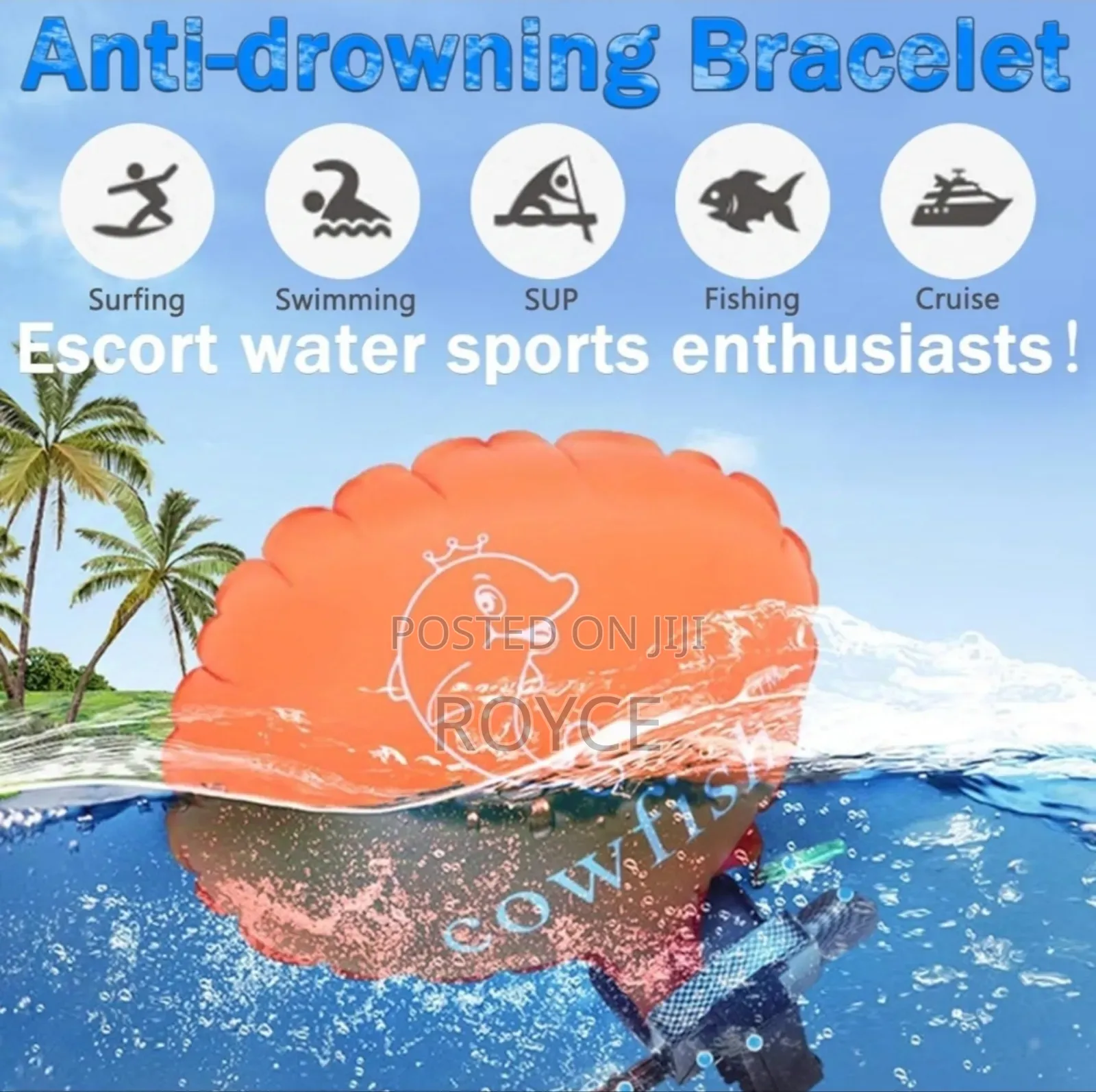 Anti- Drowning Bracelet