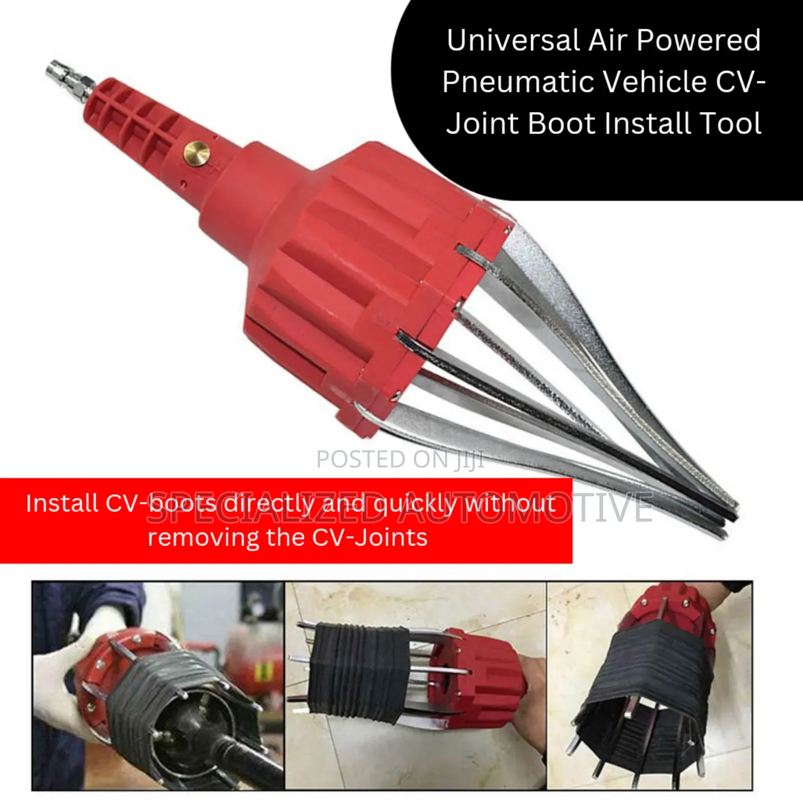 Universal Air Compressor Vehicle Cv-Joint Boot Install Tool