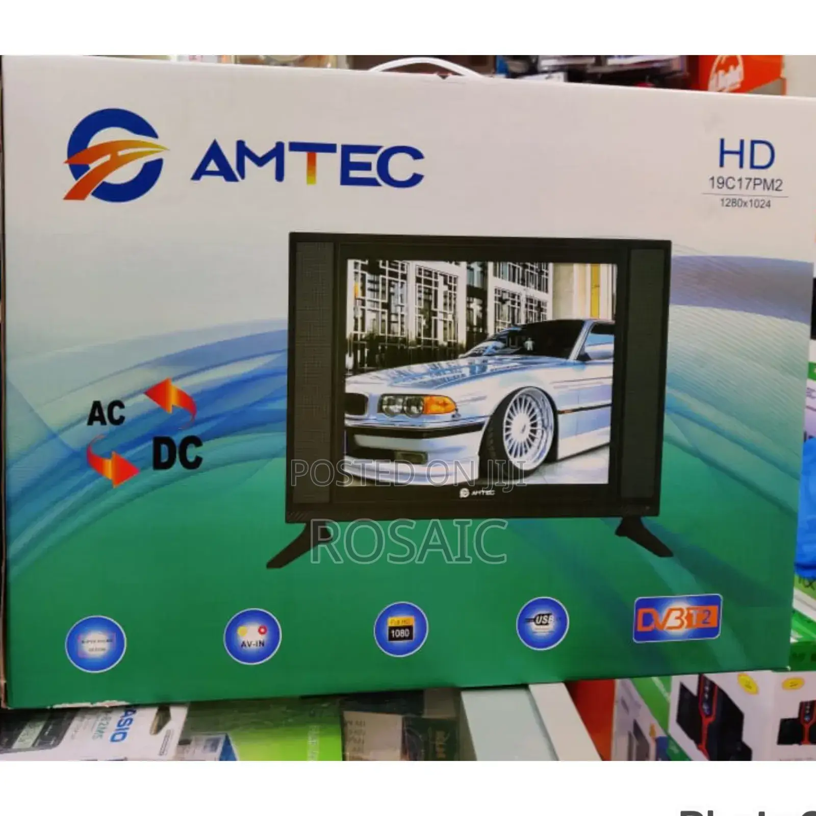 Amtec 19 Inches Digital Tv With Inbuilt Decorder
