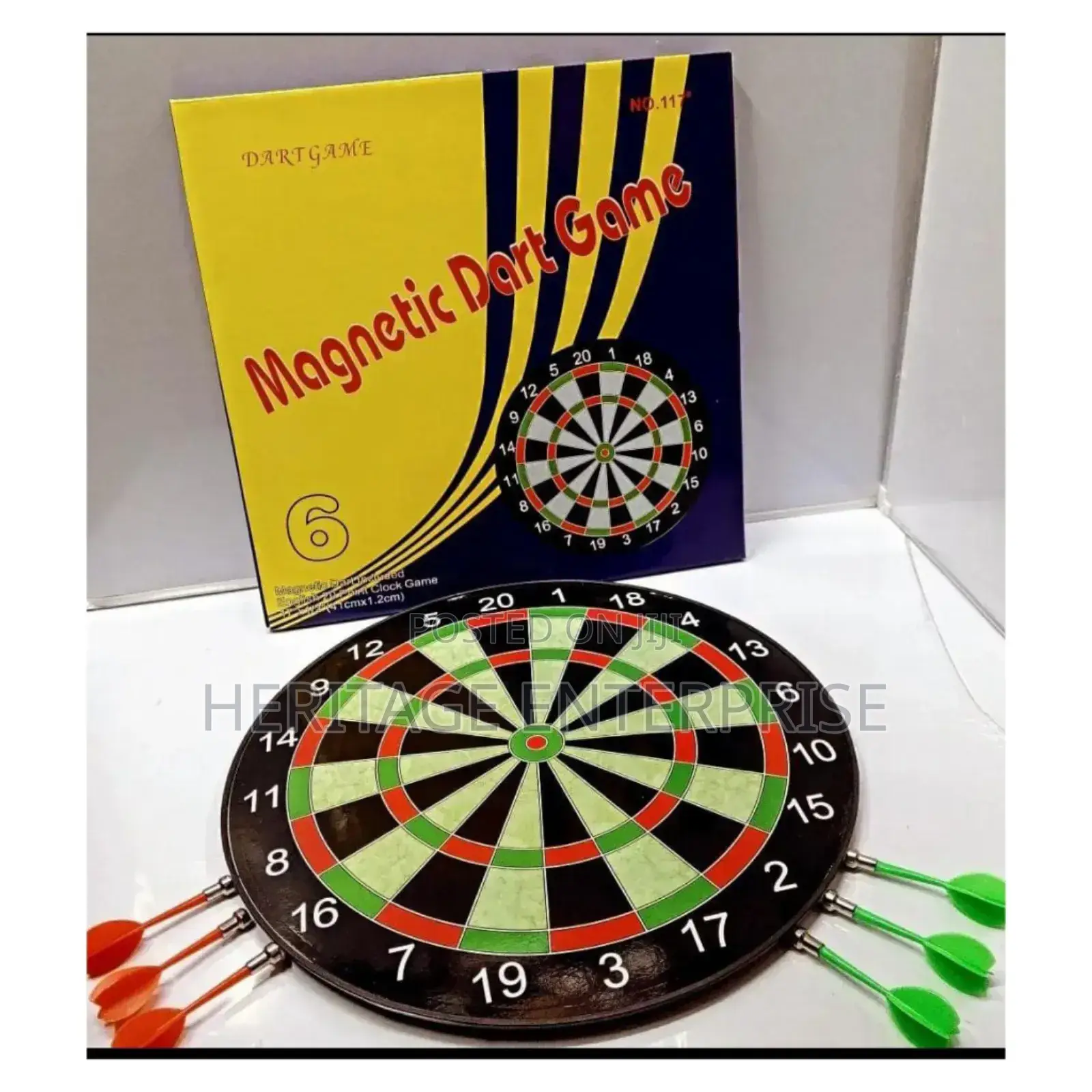 Magnetic Dart Board 17 Inches