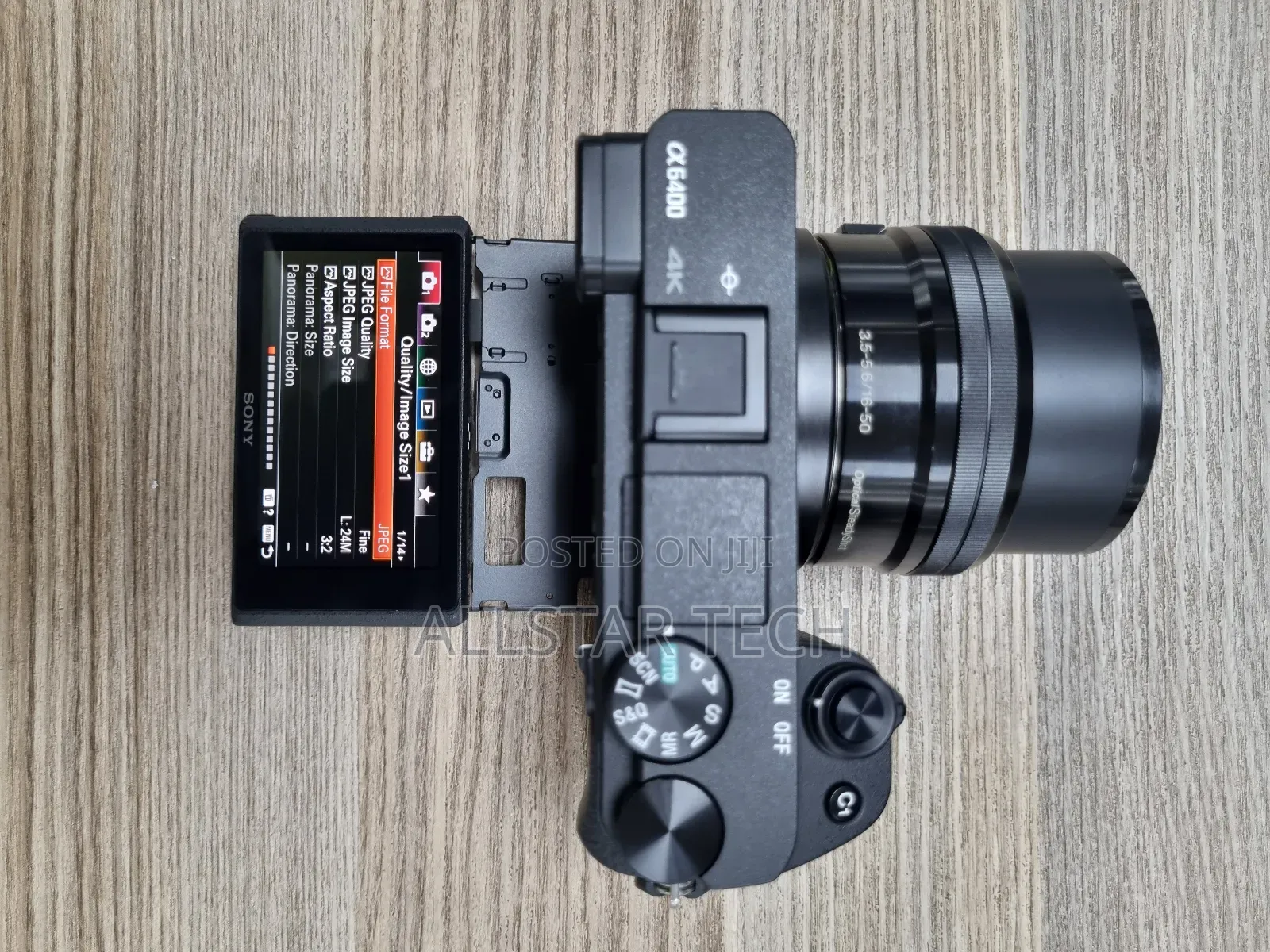 Sony A6400 Mirrorless Camera With 16-50mm Lens