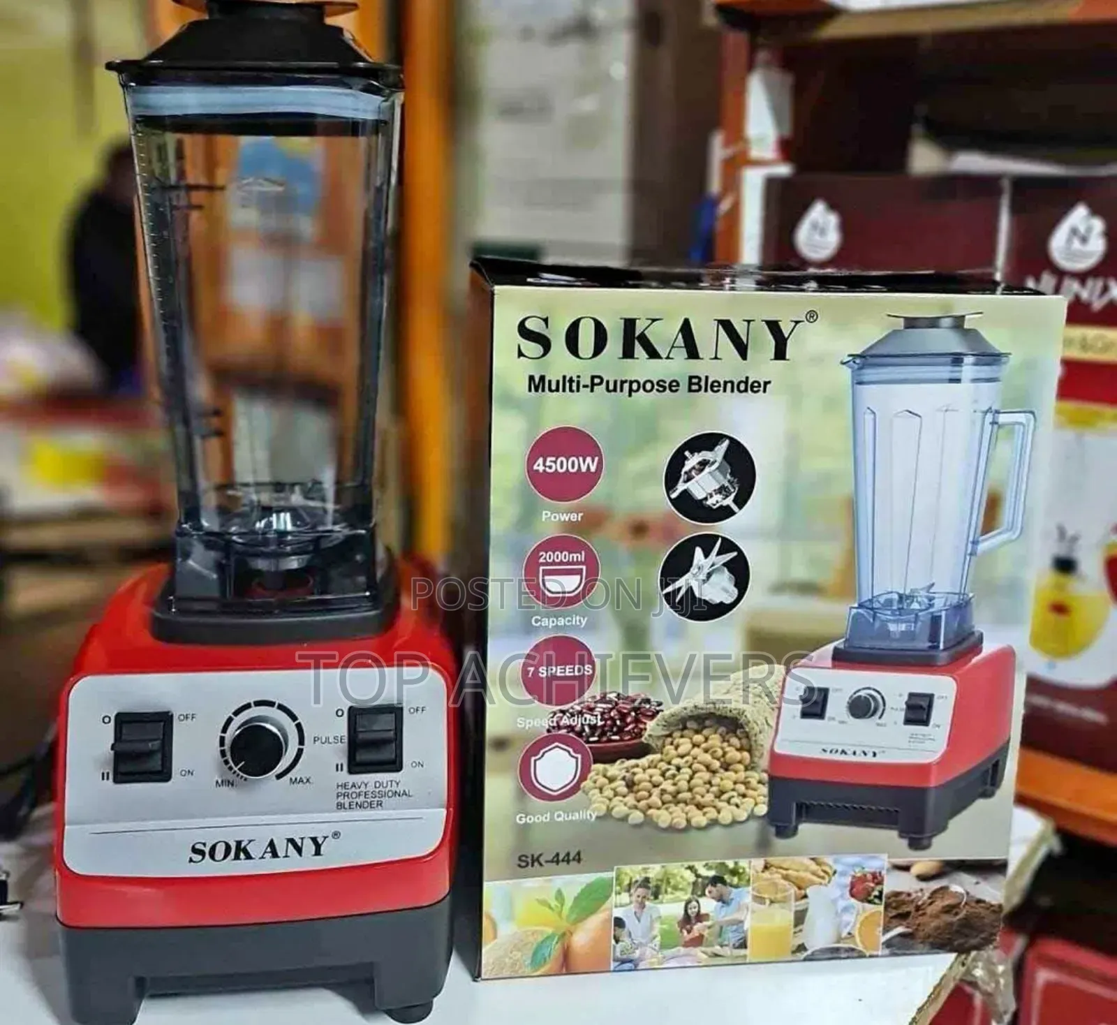 Quality Commercial Blender (Sokany)