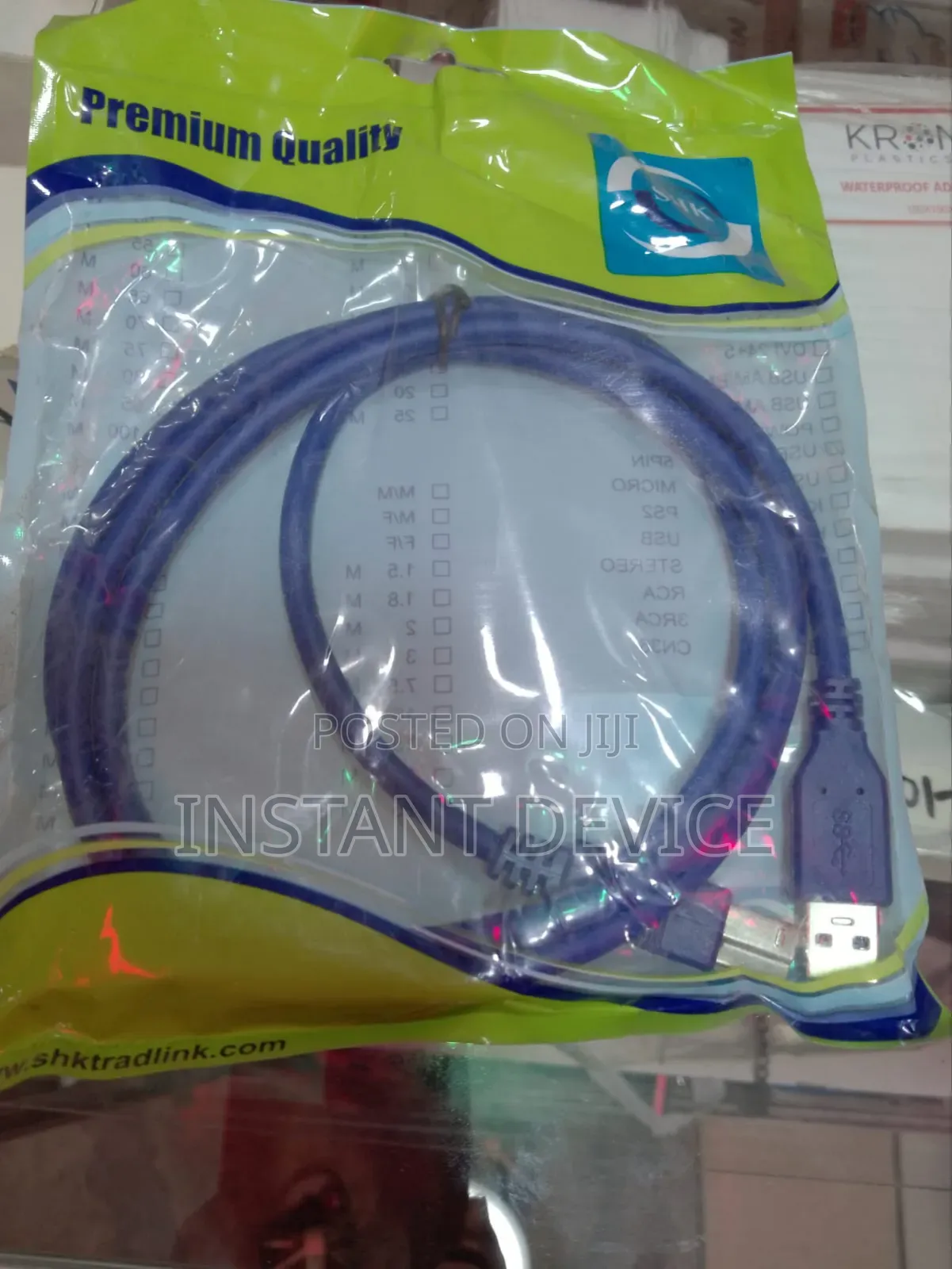 Printer Superspeed USB 3.0 Cable - USB Type a to B Male