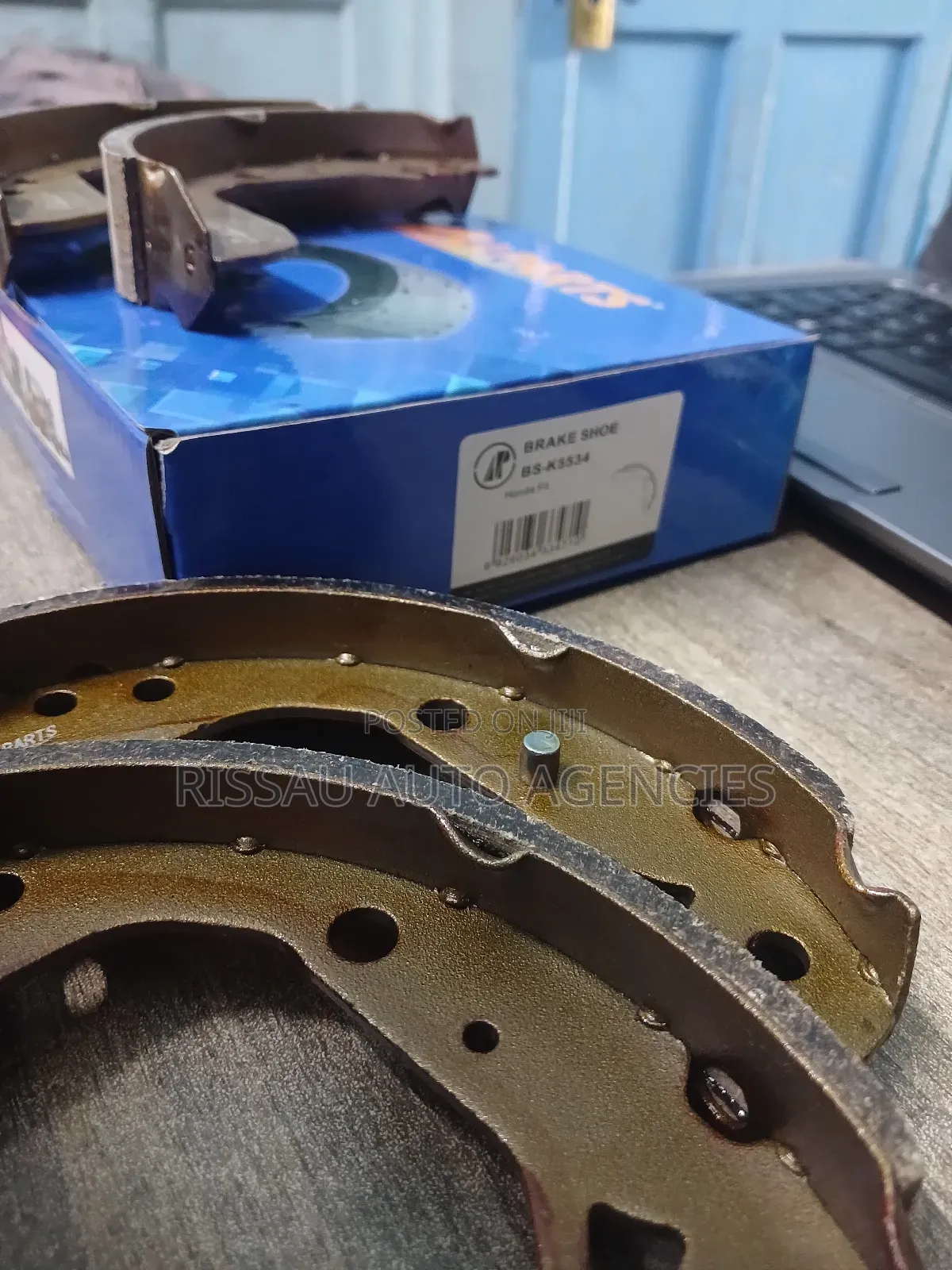 Honda Fit Rear Allparts Brake Linings/Shoes.
