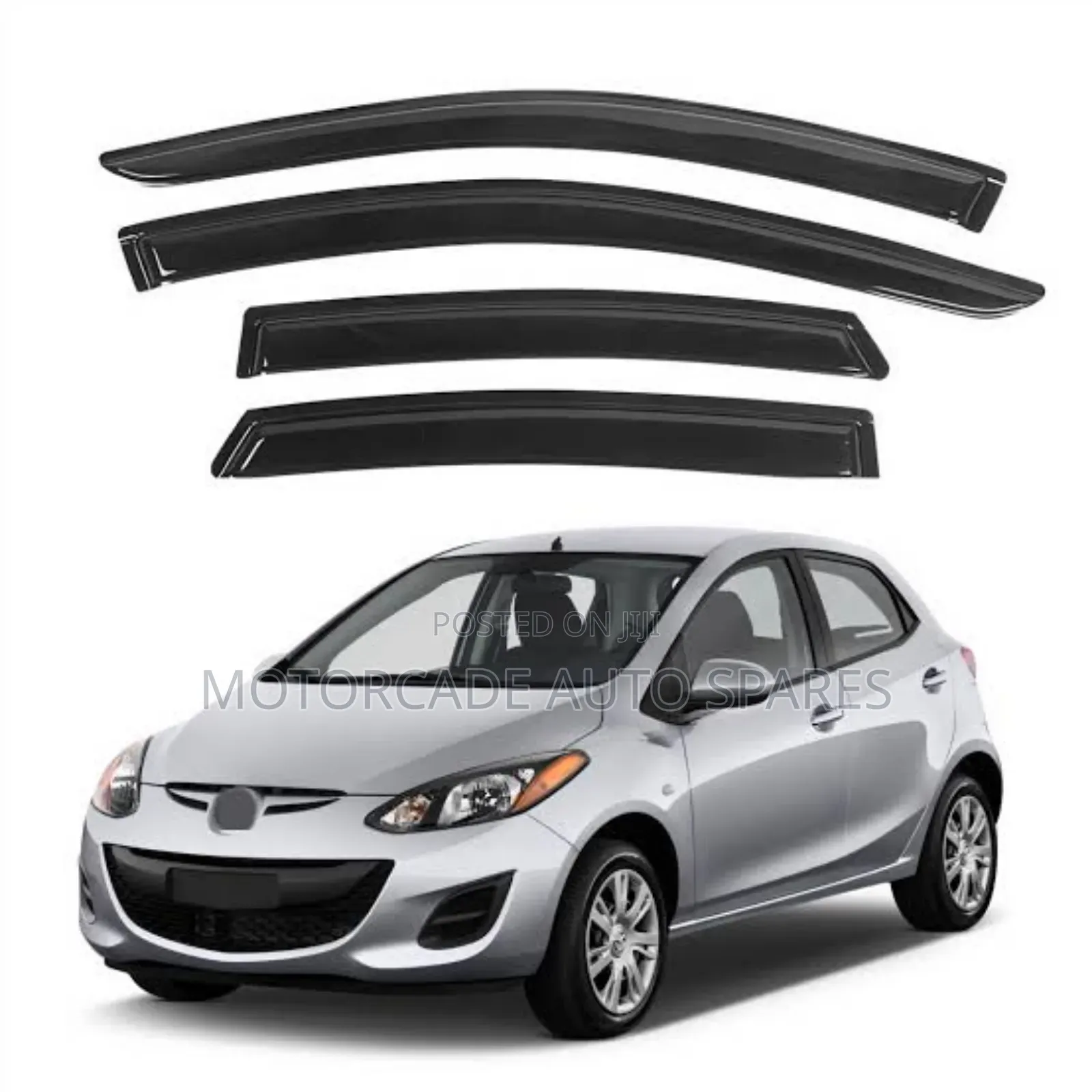 Mazda Demio 2012 Windbreakers/Window Visors