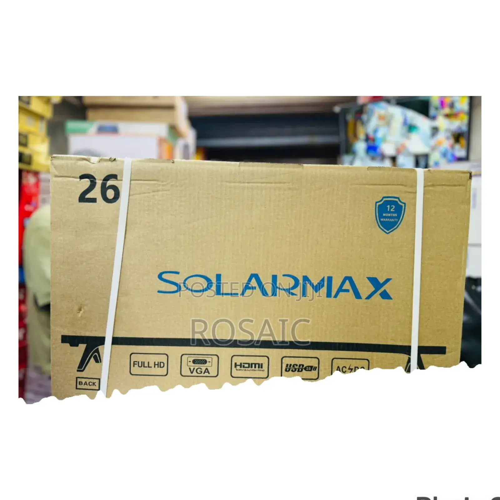 Solarmax 26 Digital Tv With Inbuilt Decorder