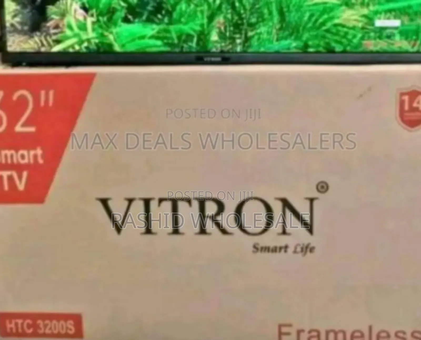 Vitron 32, Inch Smart Flameless Tv.
