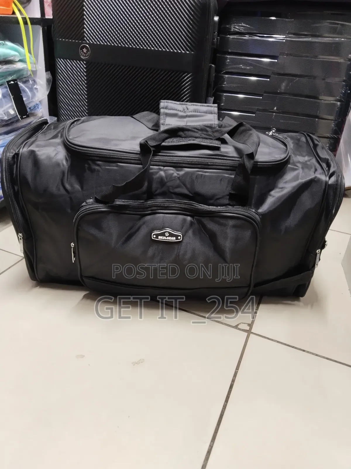 Travel Pu Leather Bag*
 *Colour: Brown