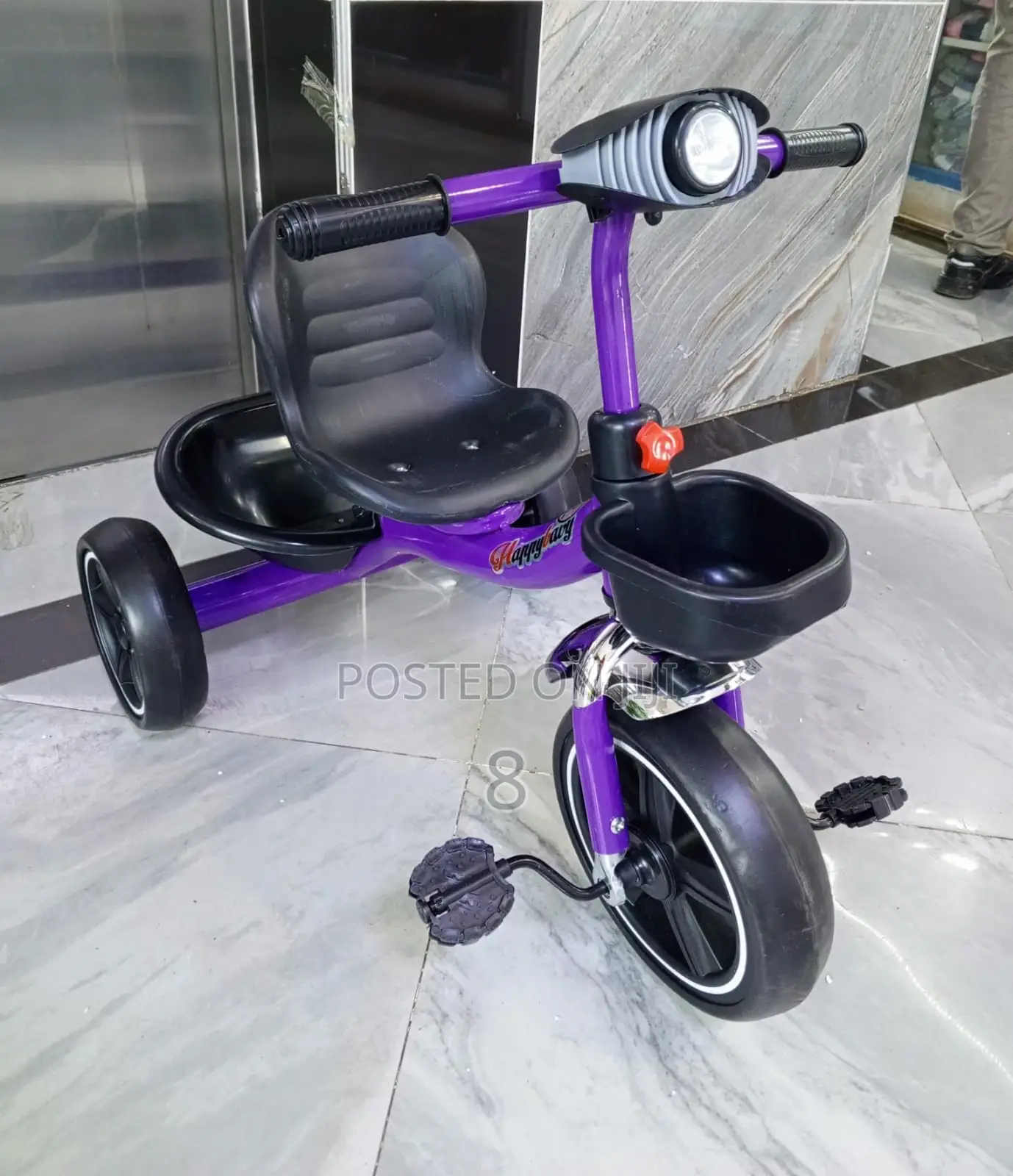 Kids Tricycle With Music Feature – Bright Colors Joyful Tu
