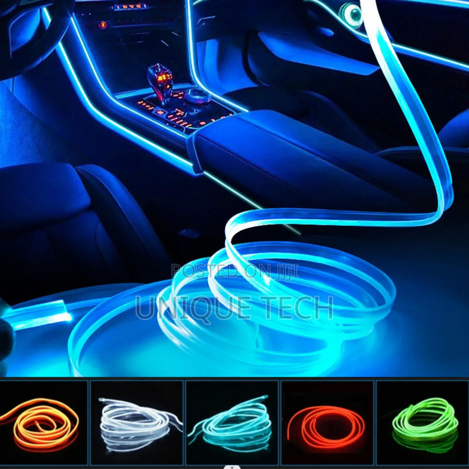 5M LED Strip for Car Interior: Dashboard Ambient Lighting