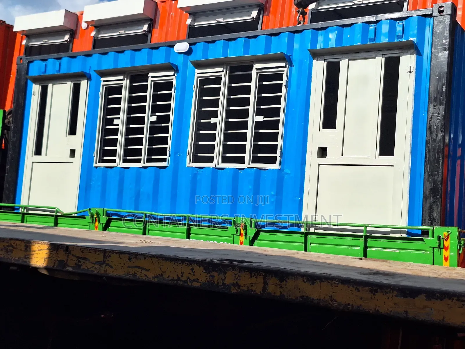 20ft Container Modification- Funcional Office Space
