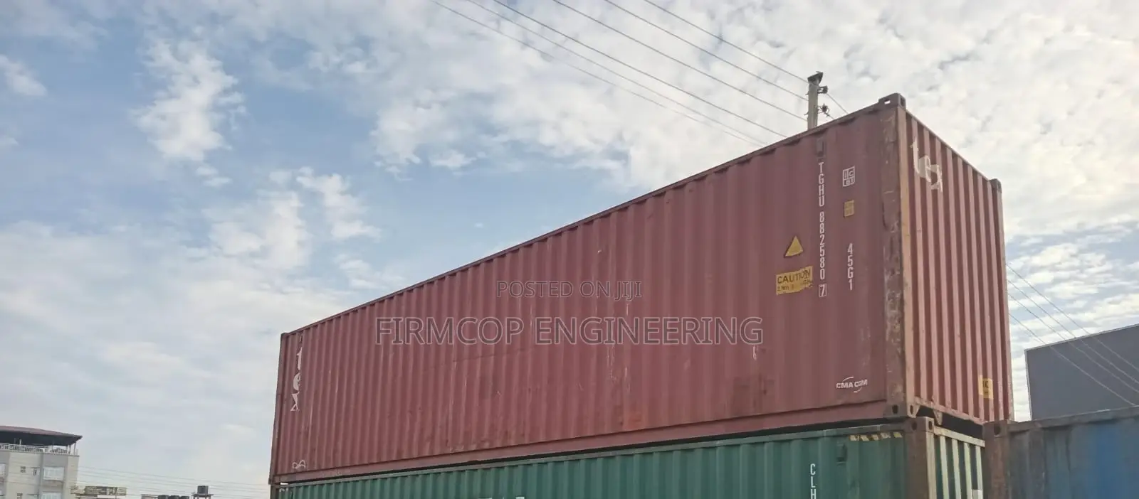 Clean 40ft Containers-Durable for Storage