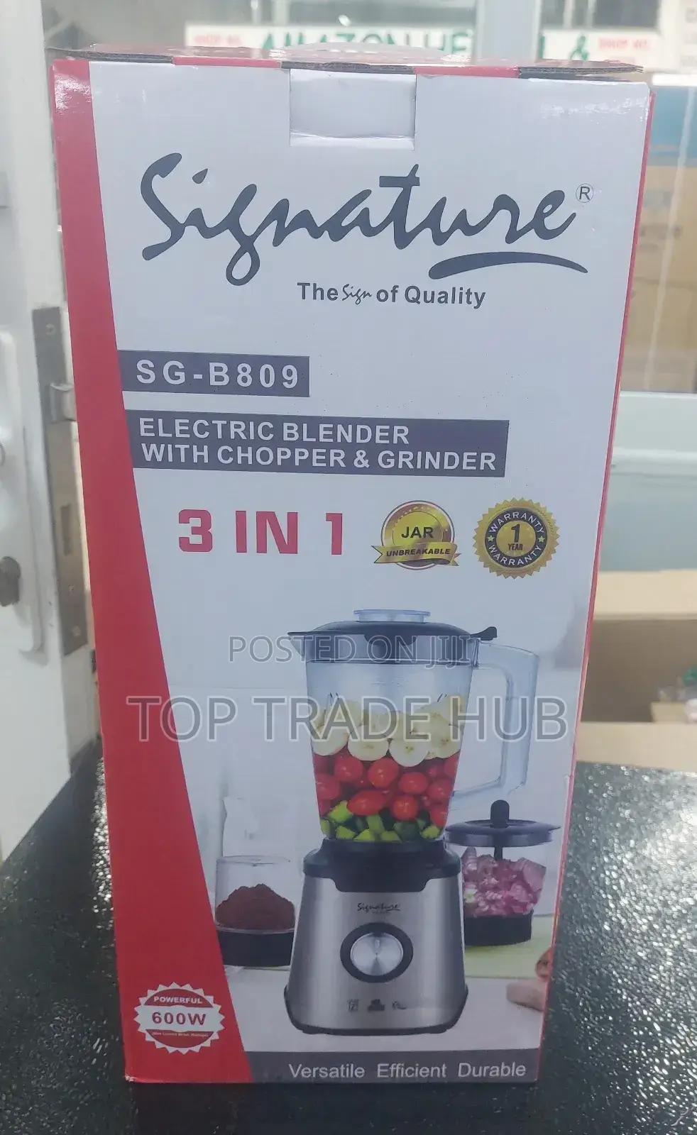 Powerful Signature Blender 3in1 600 Watts