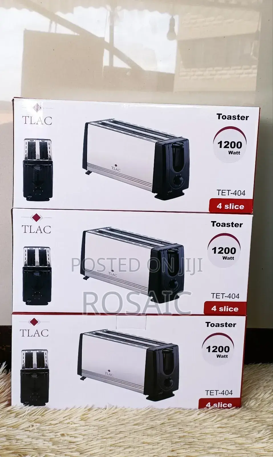 Tlac Toaster
4 Slots 
Toaster