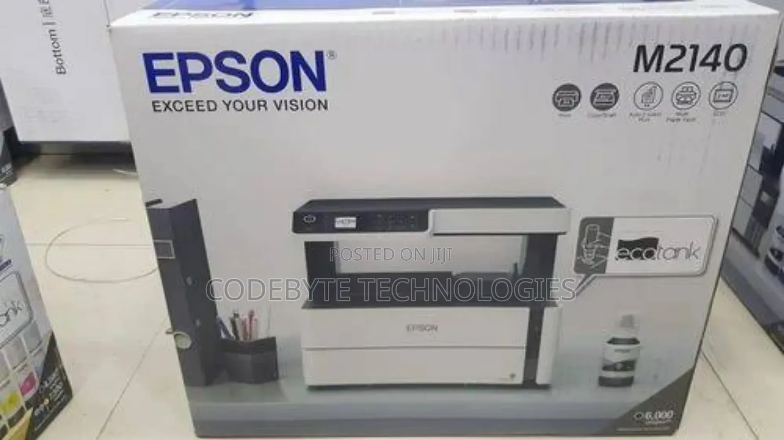 Epson Ecotank Monochrome M2140 Ink Tank Printer//M2140