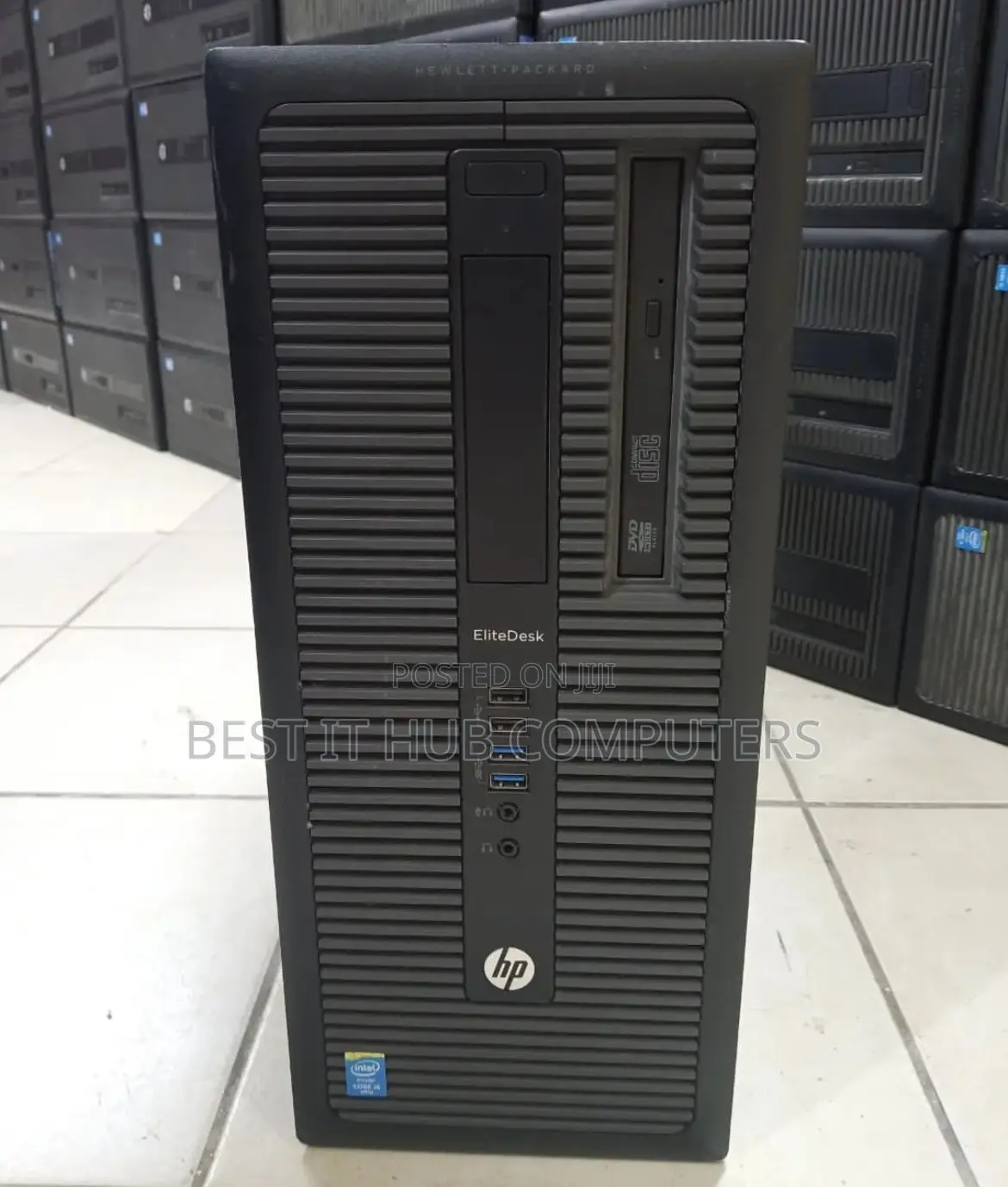 Desktop Computer HP EliteDesk 800 8GB Intel Core I7 HDD 500GB