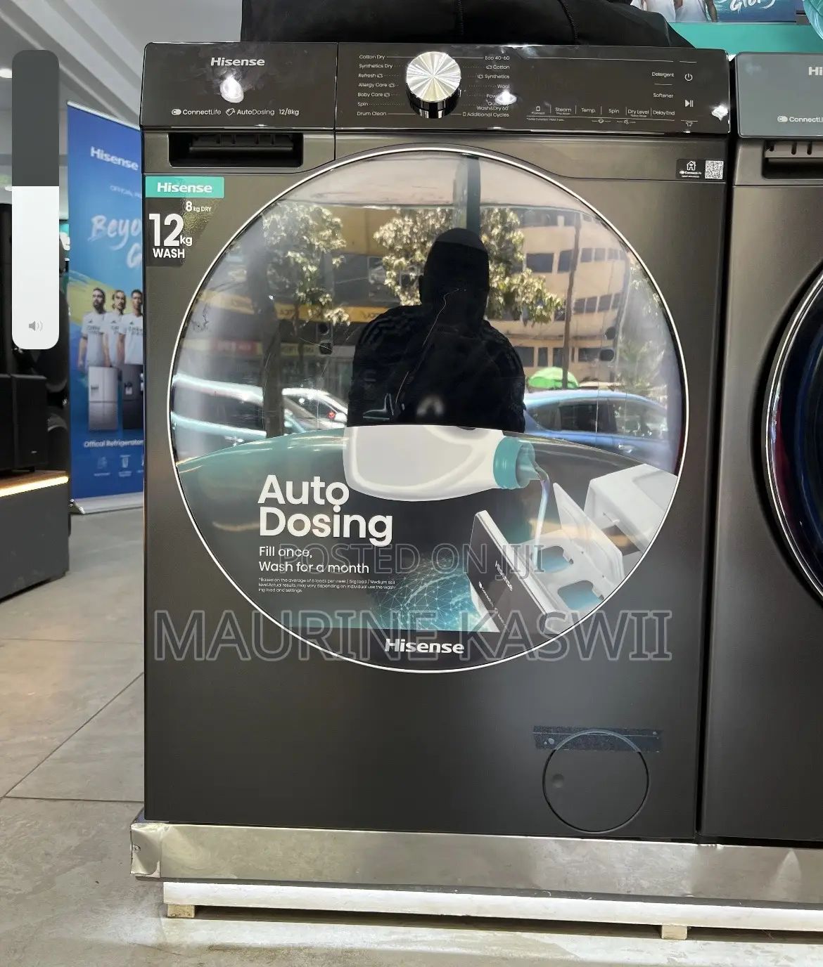 Hisense 12 Kg Washer 8kg Dryer Outo Dosing