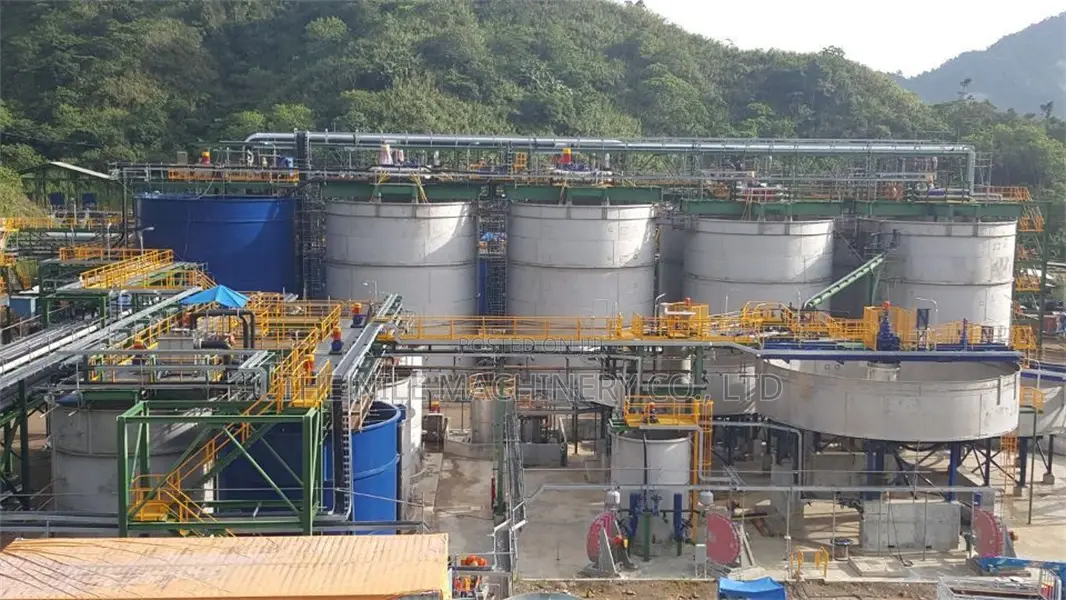Gold Ore Mineral Processing Cyanidation CIL Plant