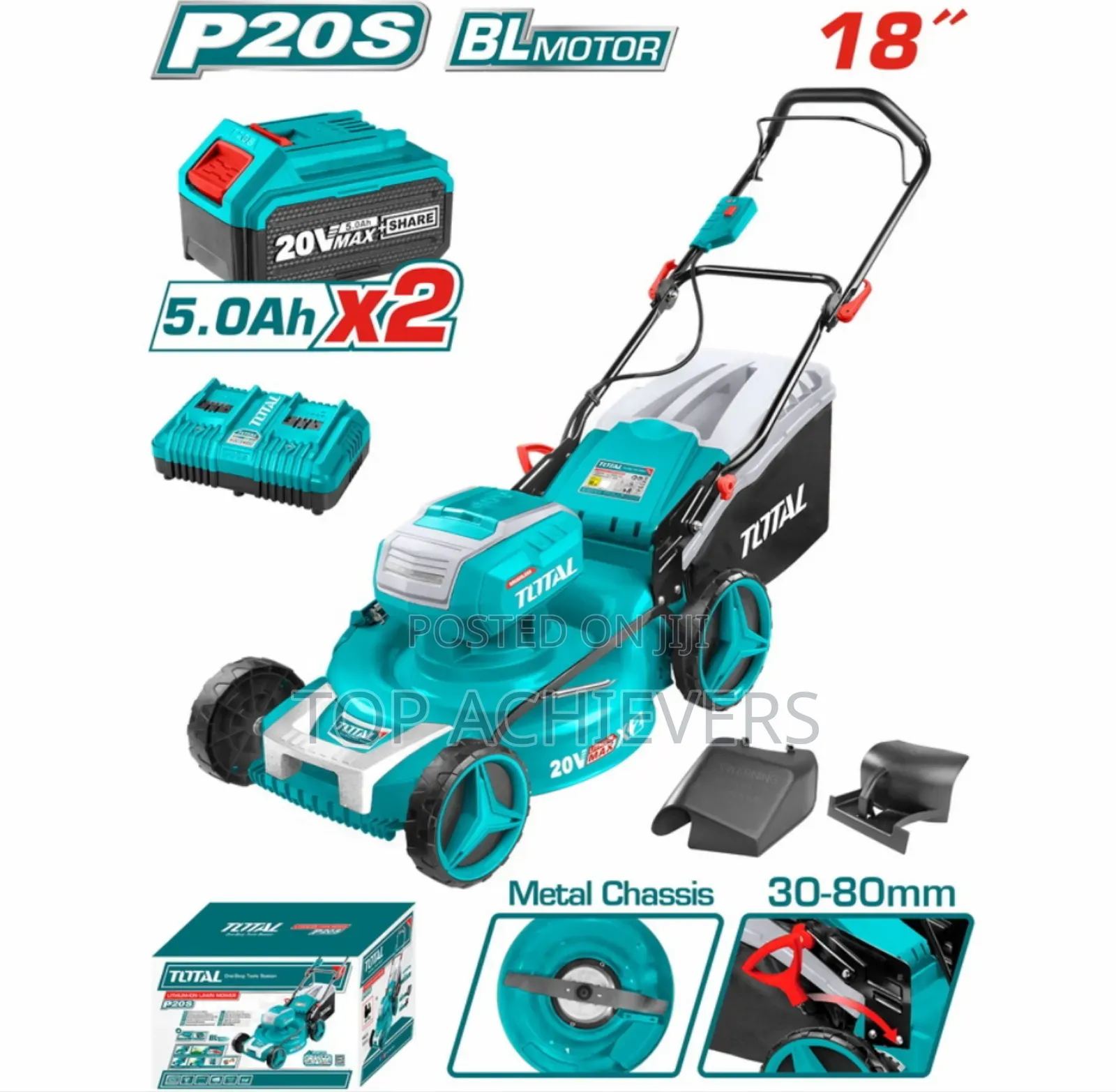 Total Cordless Lawn Mower – Tlmli20186