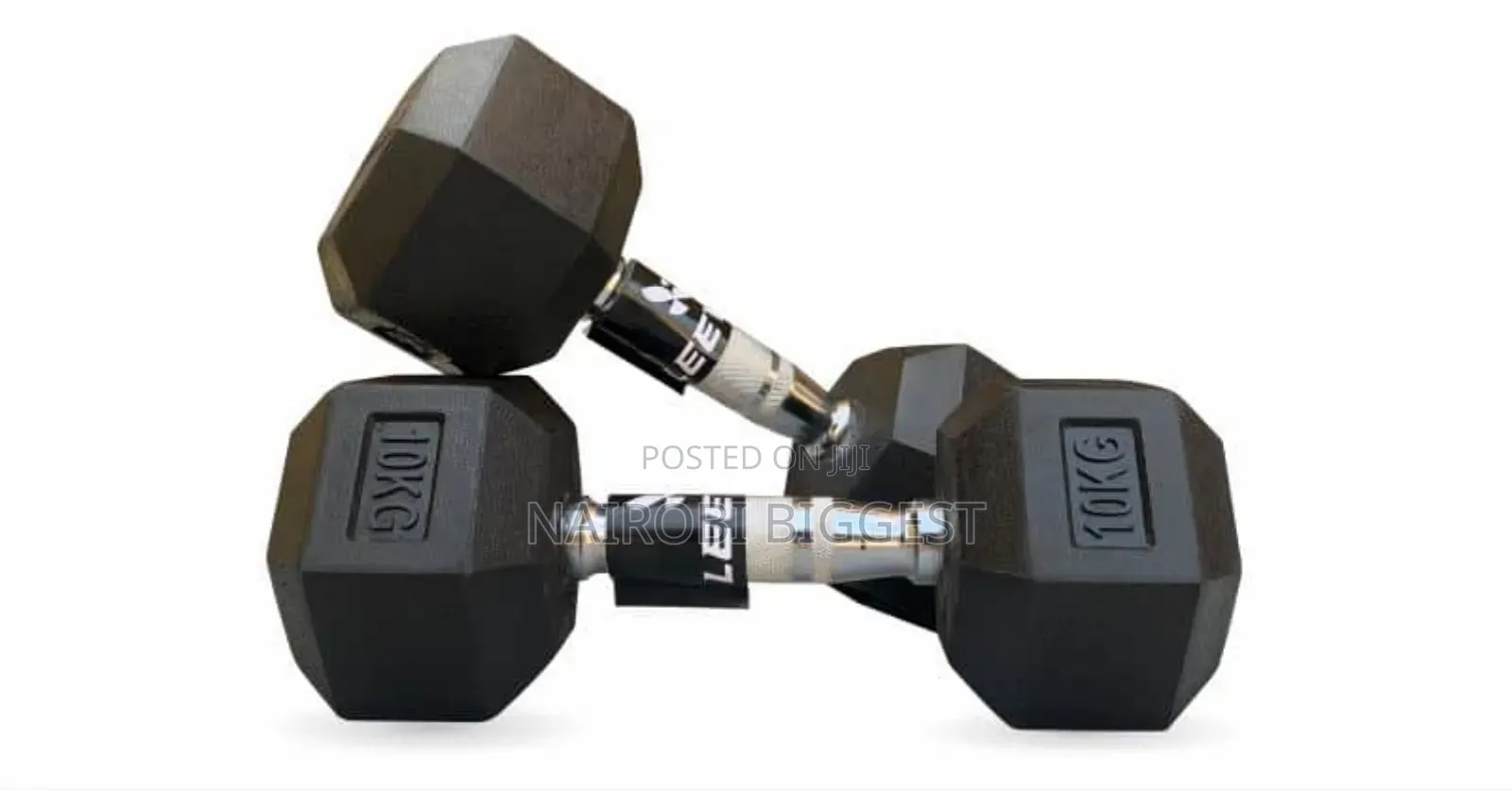 10kgs Pair Hexagonal Dumbells