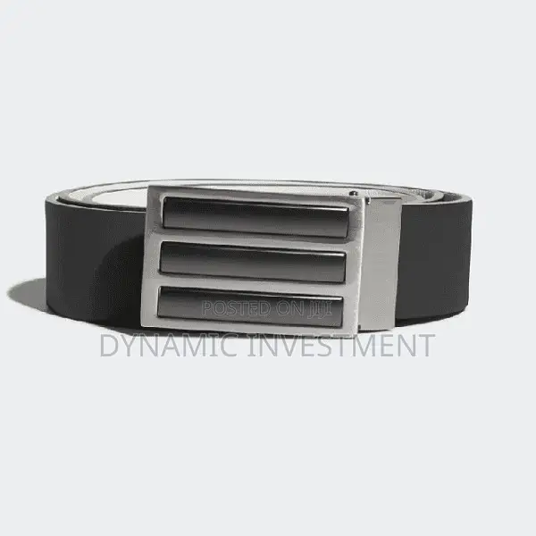 Adidas 3- Stripes Tour Belt – ( Black / White)
