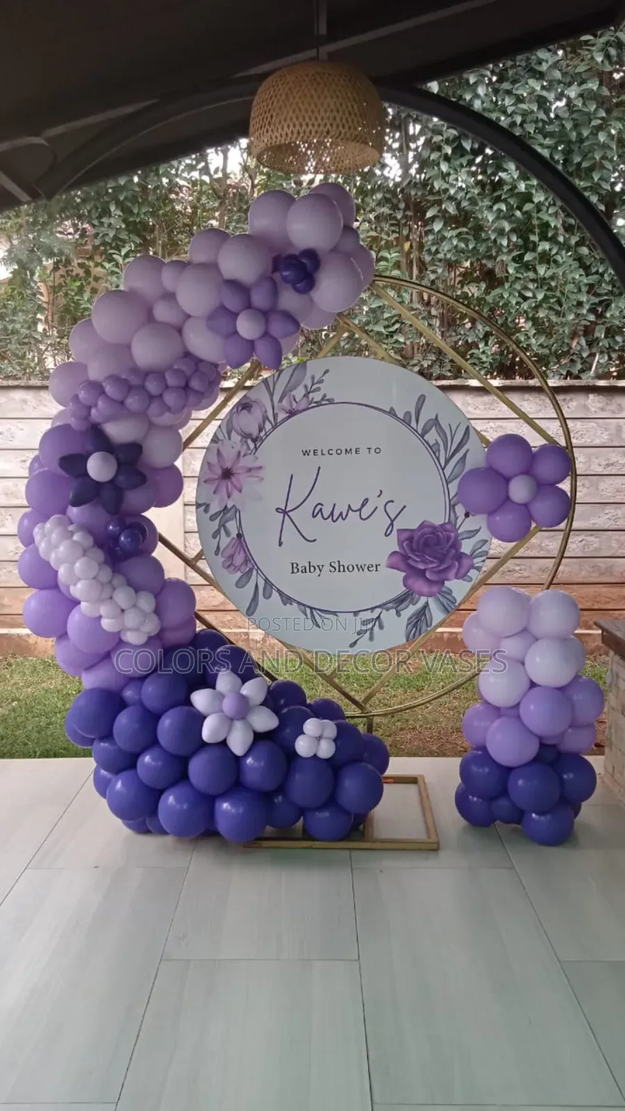 Baby Shower, Birthday Backdrop Decor