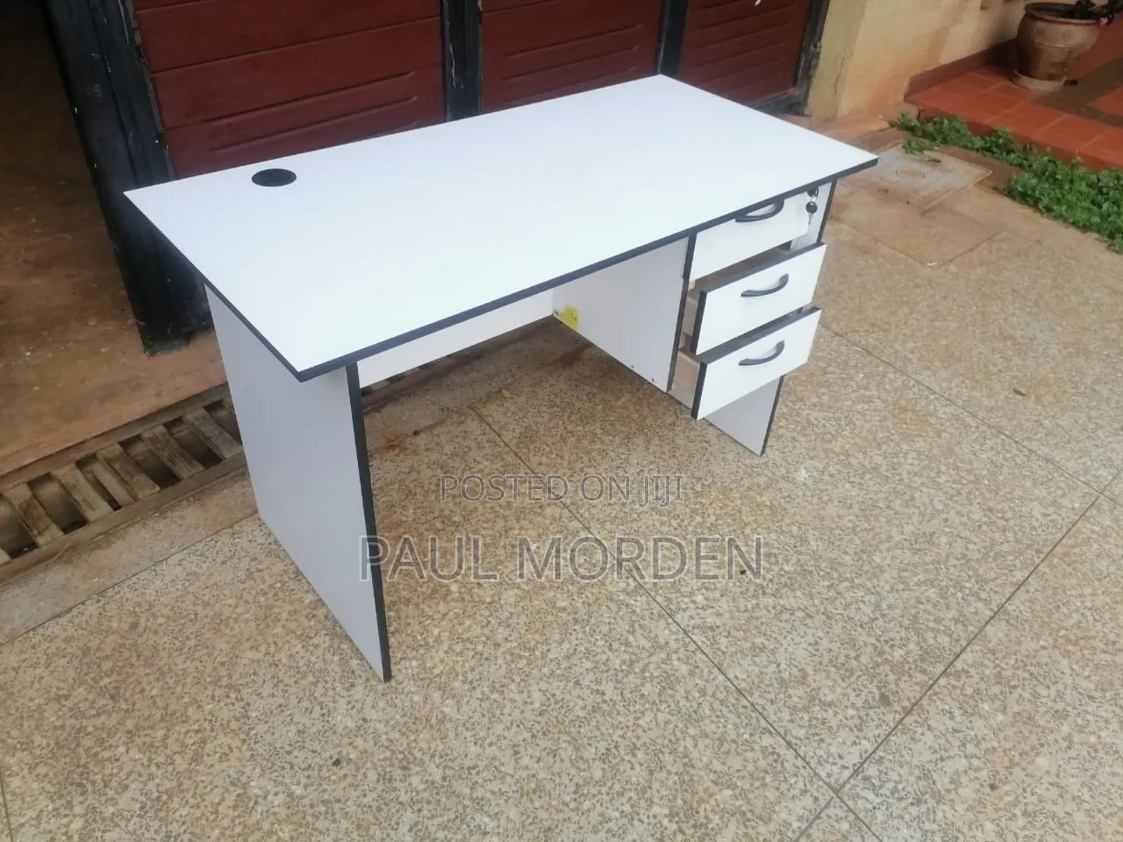 White Office Table