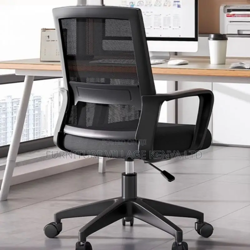 Adult Task Chair With Tilt Available, Cross-Leg, Cushions
