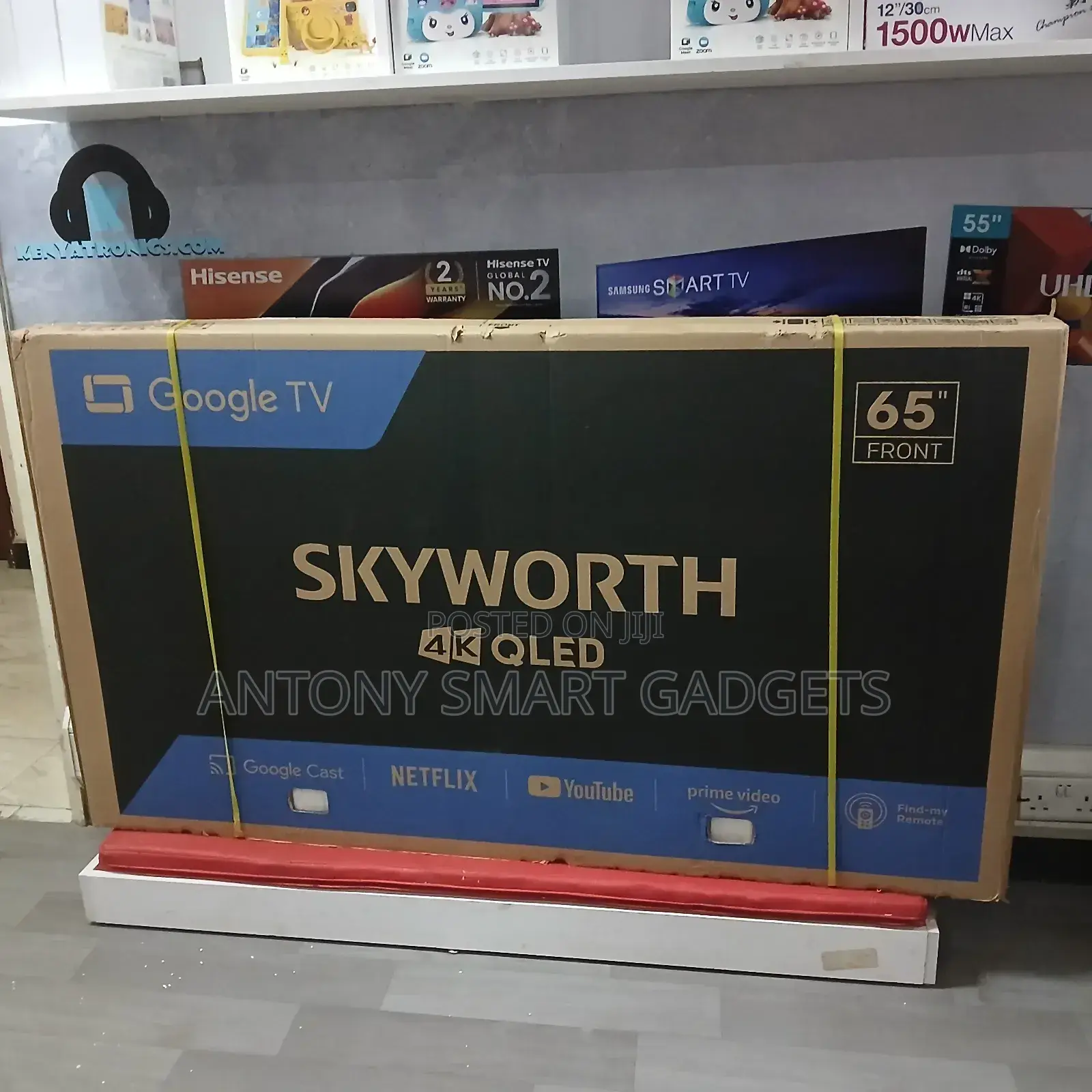 Skyworth 65′′Inches 65q6500 Qled Google Tv Hdr10+ Dolby Vi