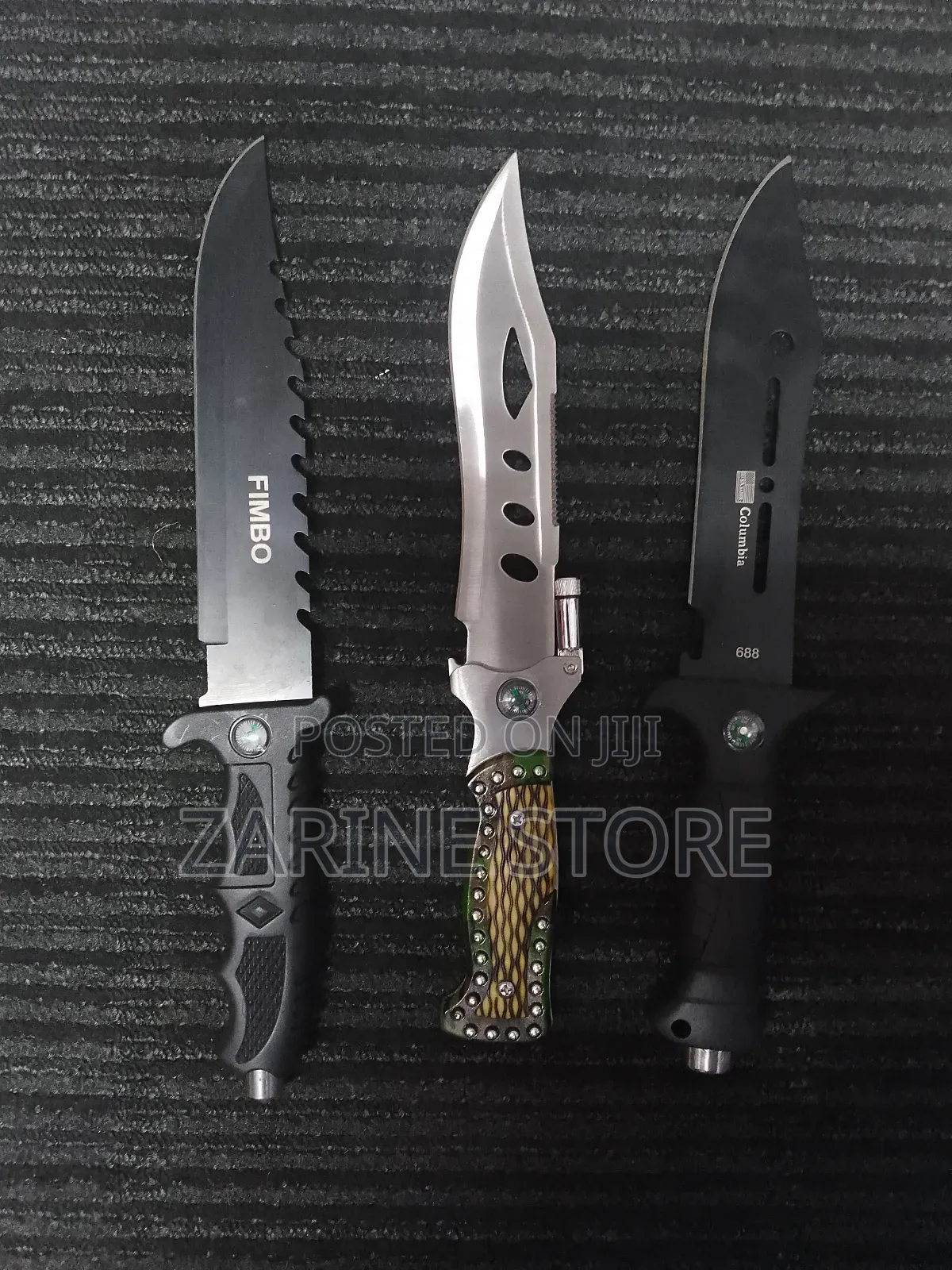 Camping Sharp Knife With Compass