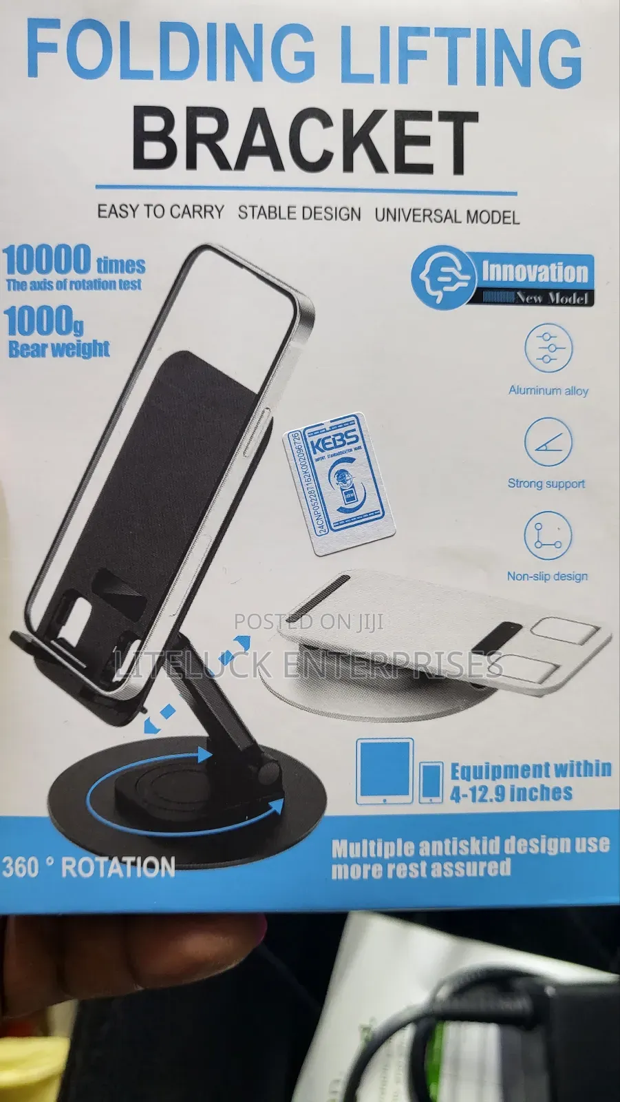 Phone Stand Fold Lifting Bracket