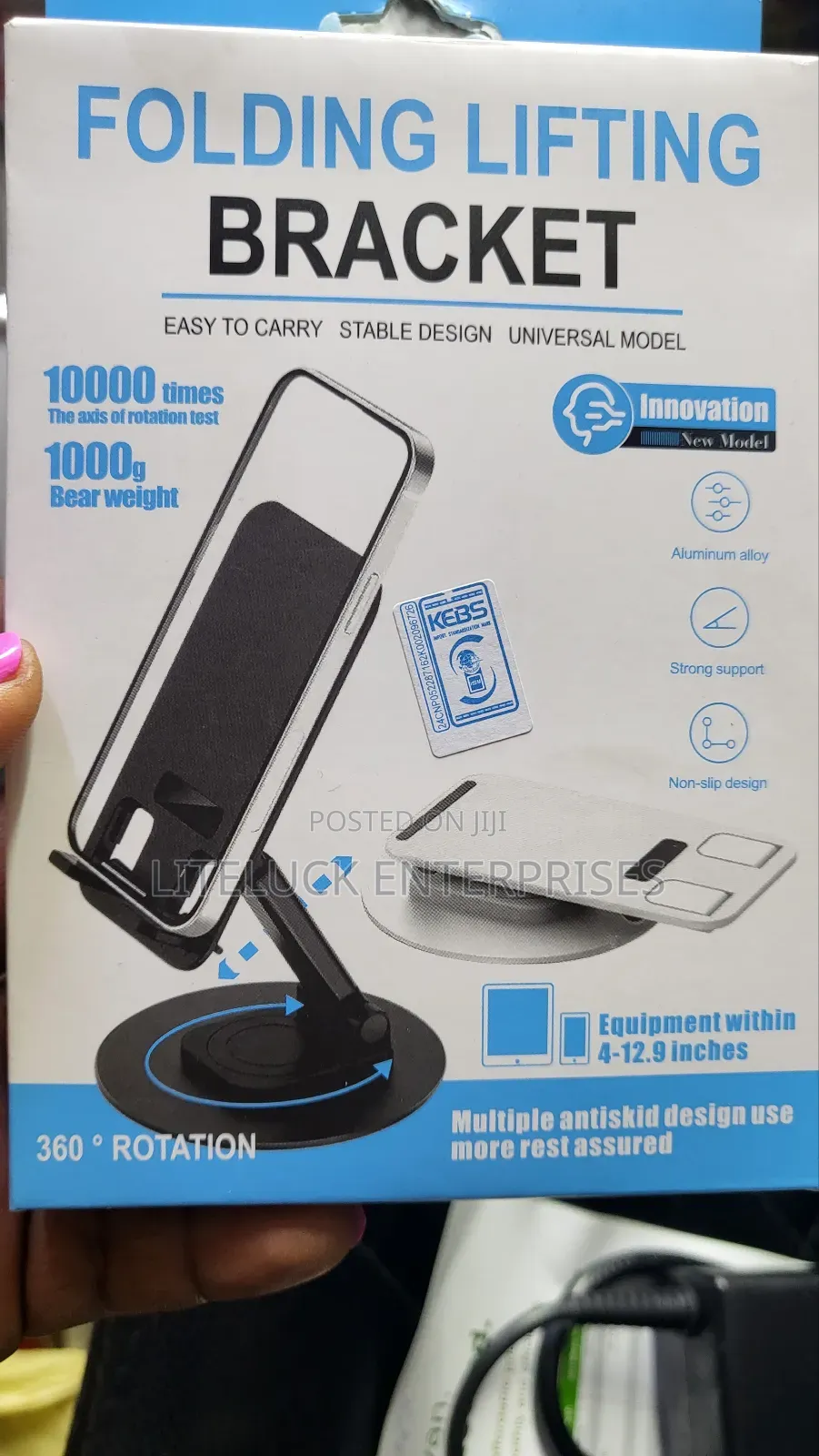 Phone Stand Fold Lifting Bracket