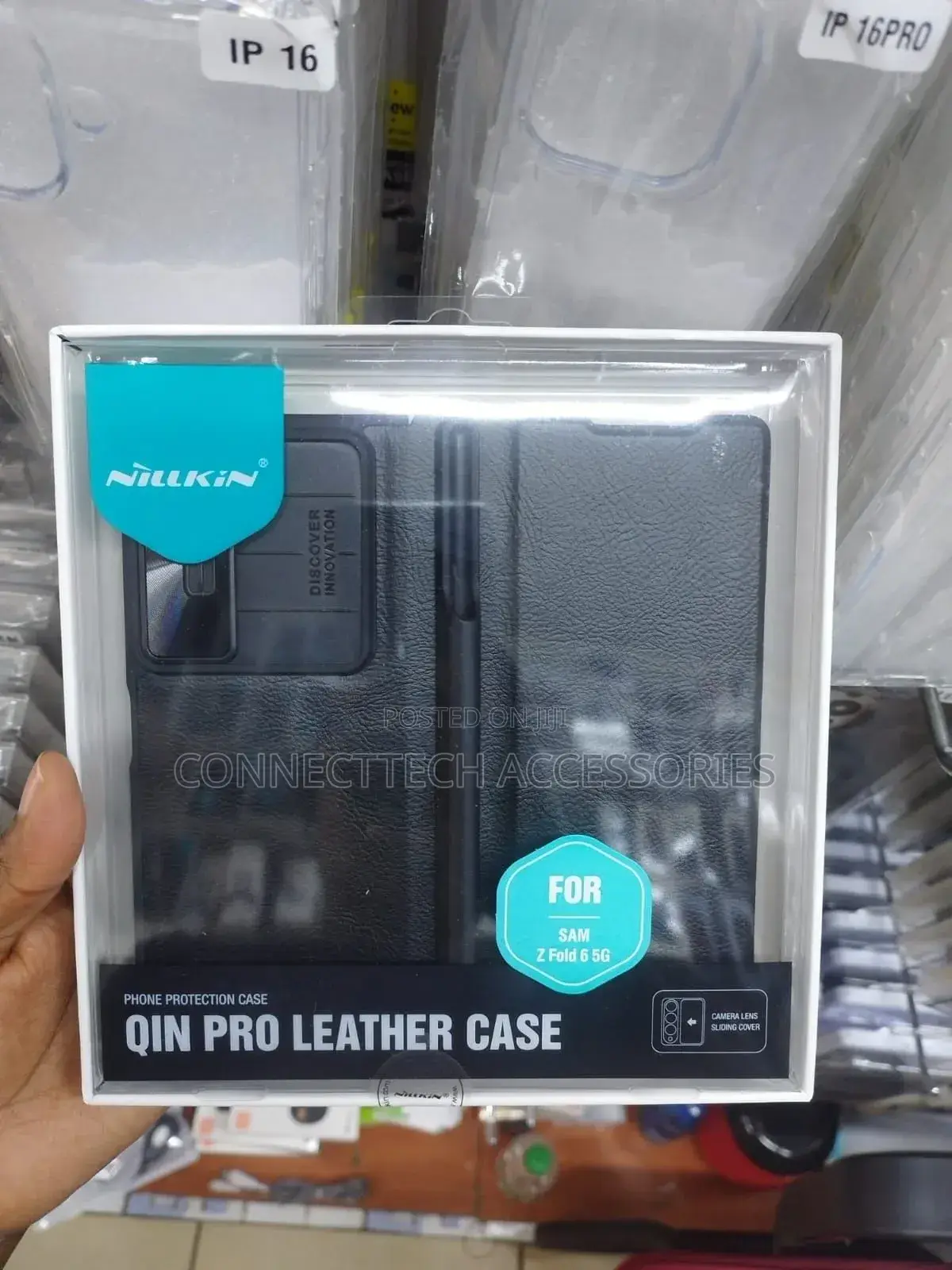 Samsung Z Fold 6 Nillkin Qin Pro Leather Case