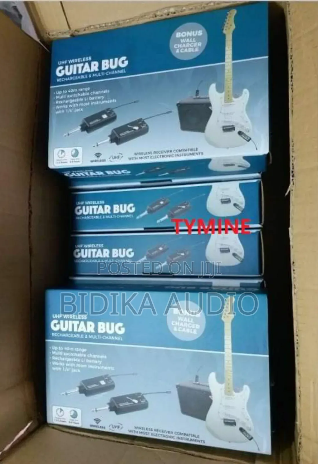 Uhf Wireless Microphone Guitar Bug