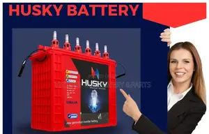 Husky Tall Tabular Battery 200ah With ACID Made in India