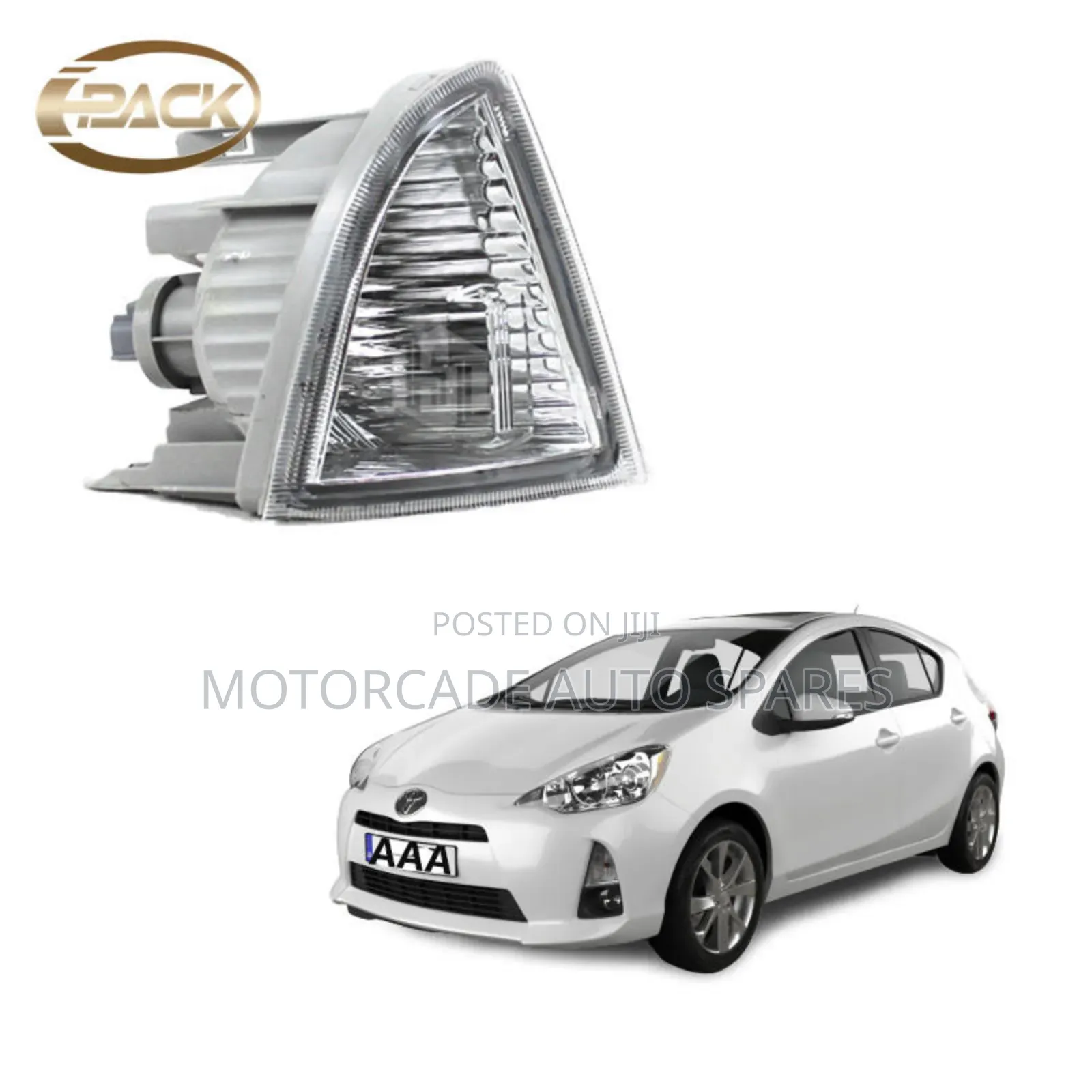 Toyota Aqua Front Bumper Fog Lights Indicator