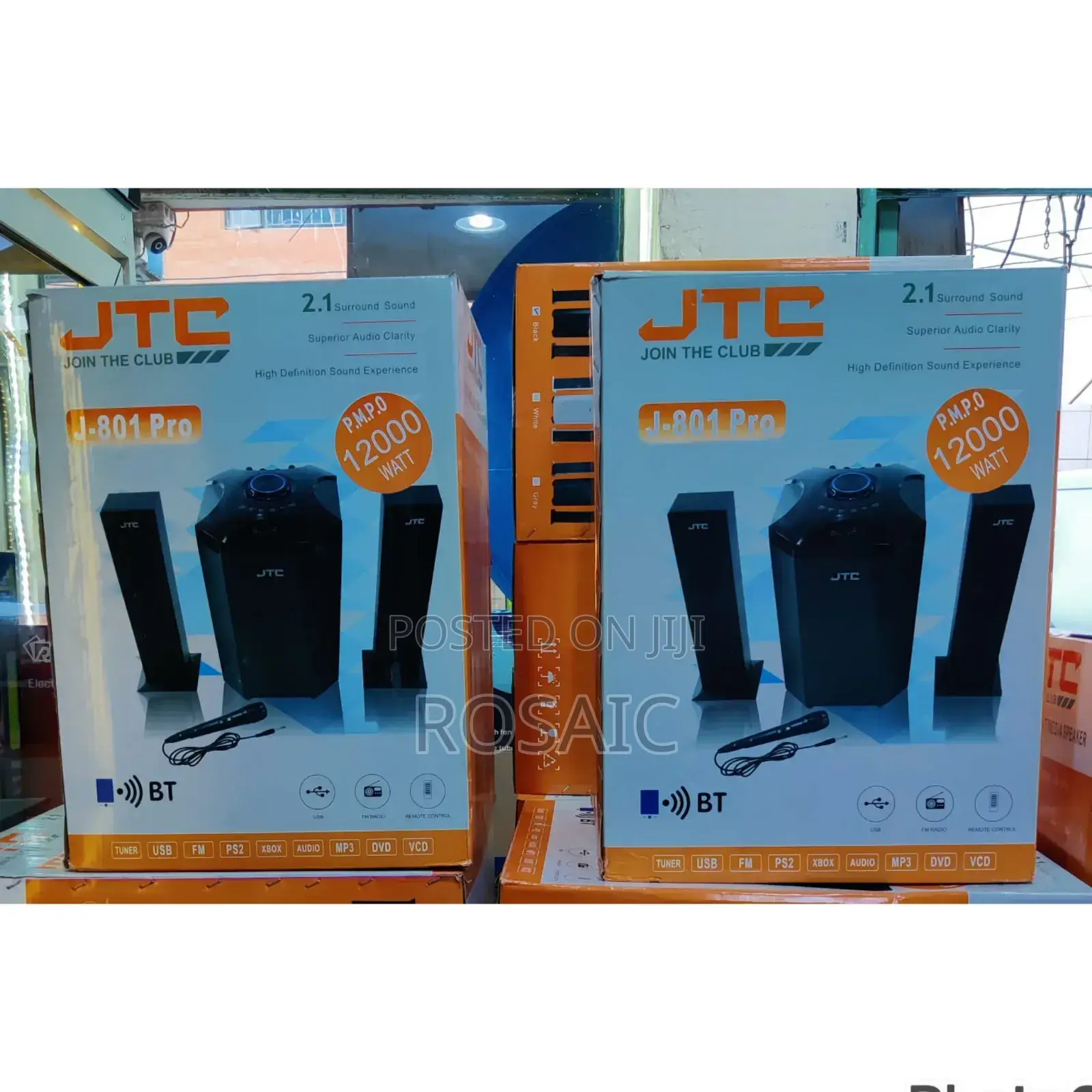 JTC 2.1ch 12000watts Speaker